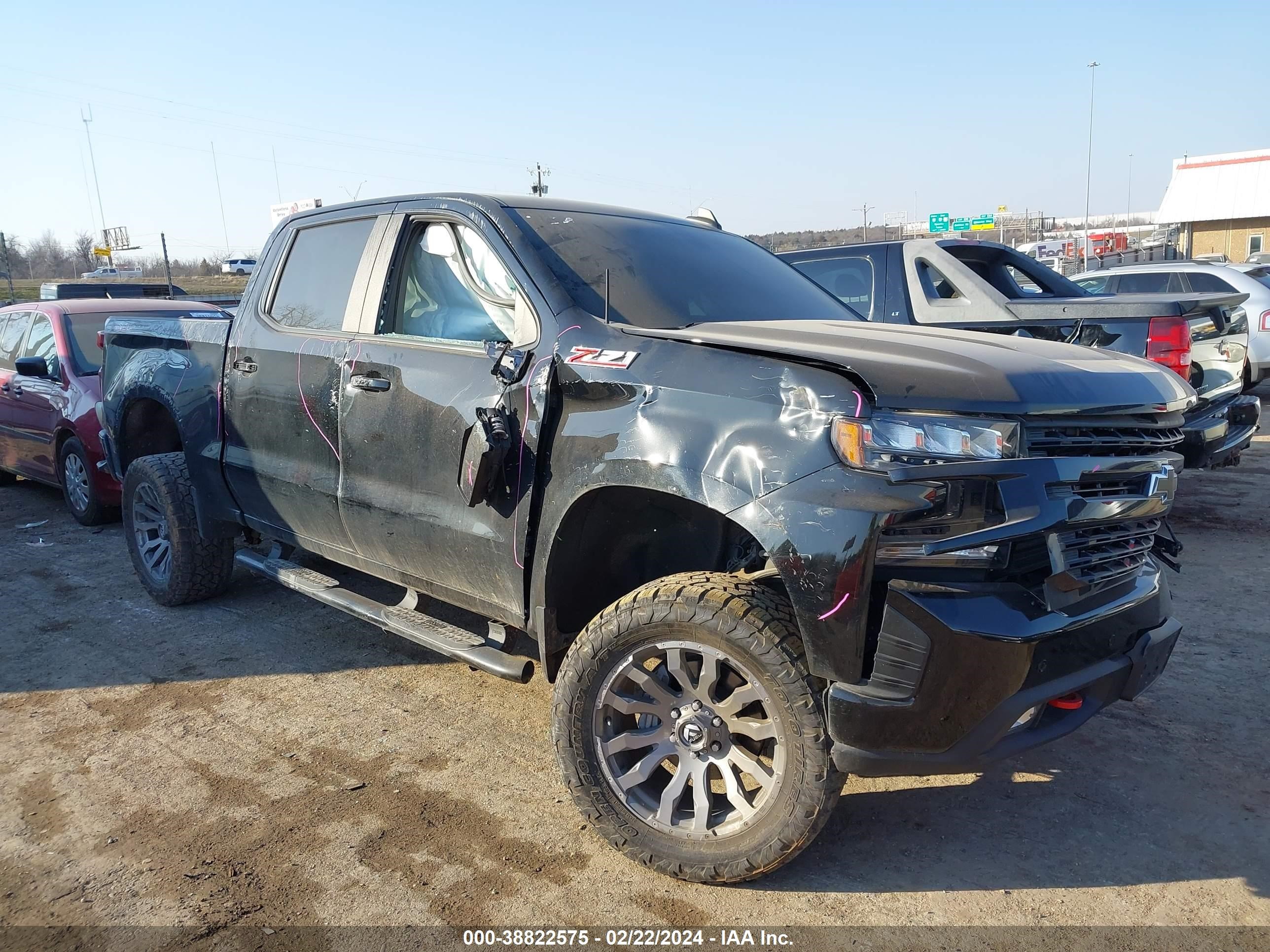 chevrolet silverado 2021 3gcpyfed6mg228205