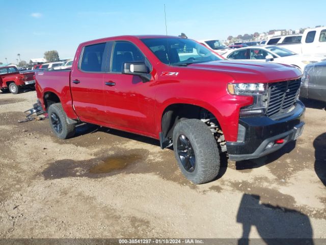 chevrolet silverado 1500 2019 3gcpyfed7kg185717