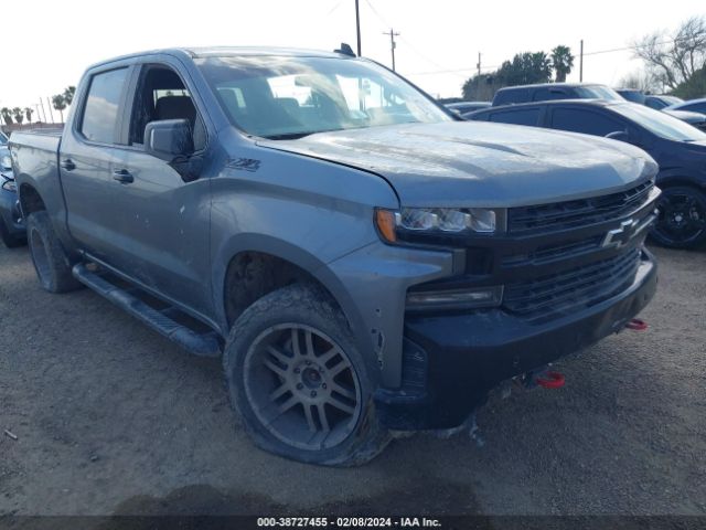 chevrolet silverado 1500 2019 3gcpyfed8kg180378