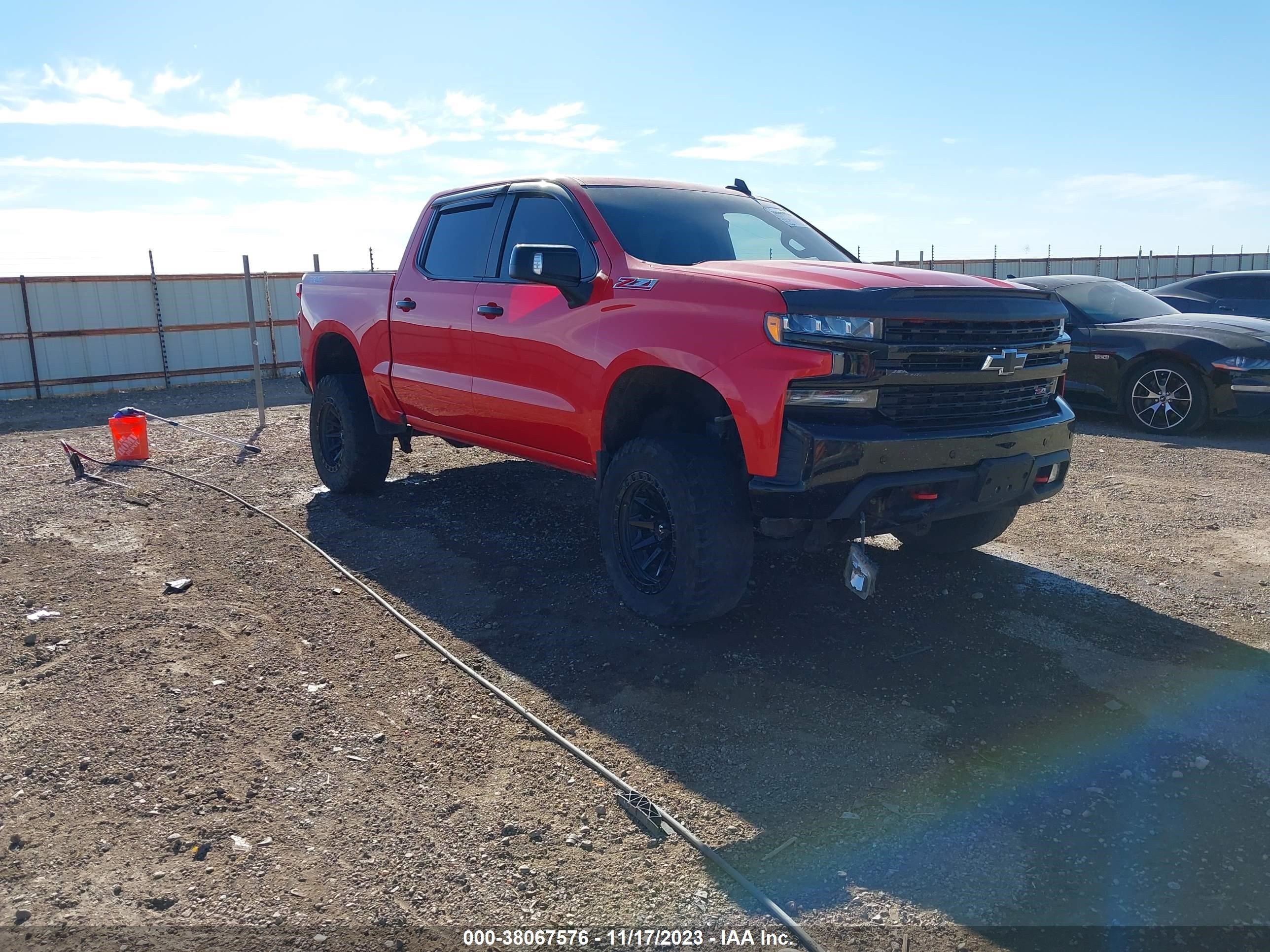 chevrolet silverado 2019 3gcpyfedxkg112051