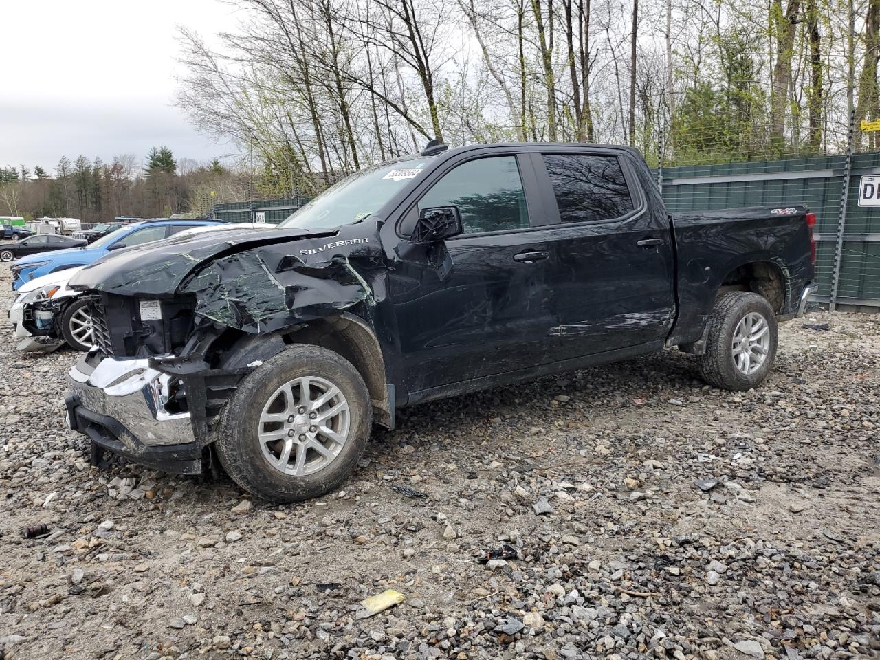 chevrolet silverado 2021 3gcpyjek2mg462794