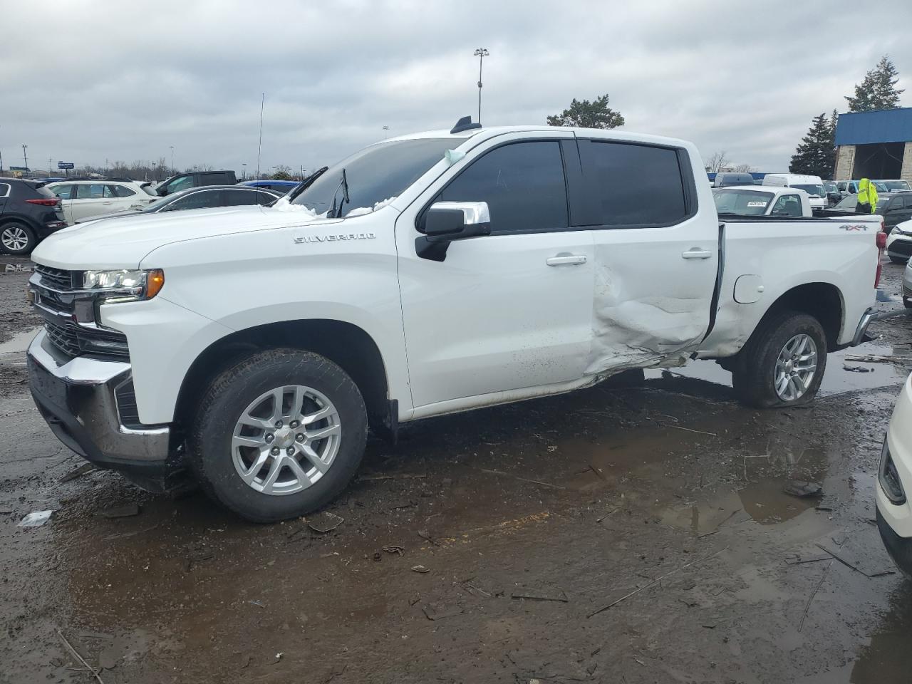 chevrolet silverado 2022 3gcpyjek8ng157561