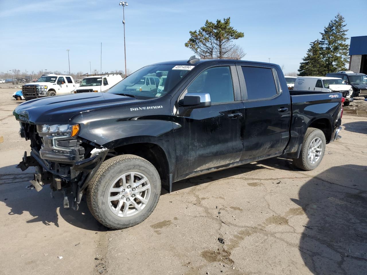 chevrolet silverado 2021 3gcpyjek9mg434216