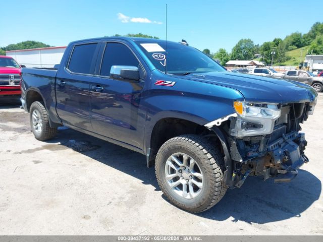 chevrolet silverado 1500 2022 3gcuddet5ng611421