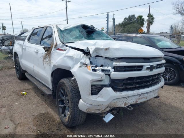 chevrolet silverado 1500 2023 3gcudeed0pg122278