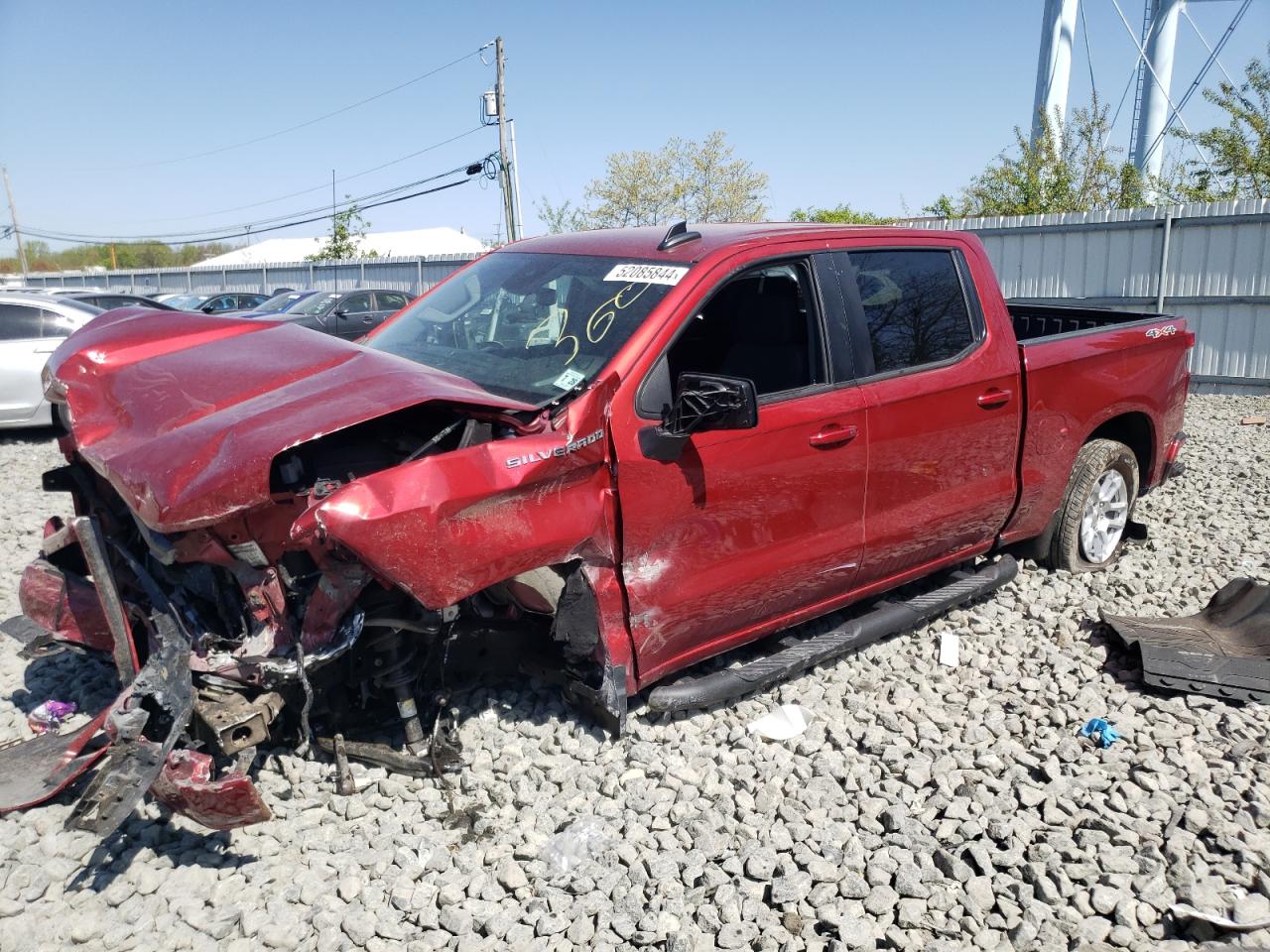 chevrolet silverado 2023 3gcudeed7pg259654