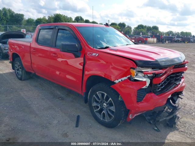 chevrolet silverado 2022 3gcudeet5ng505380