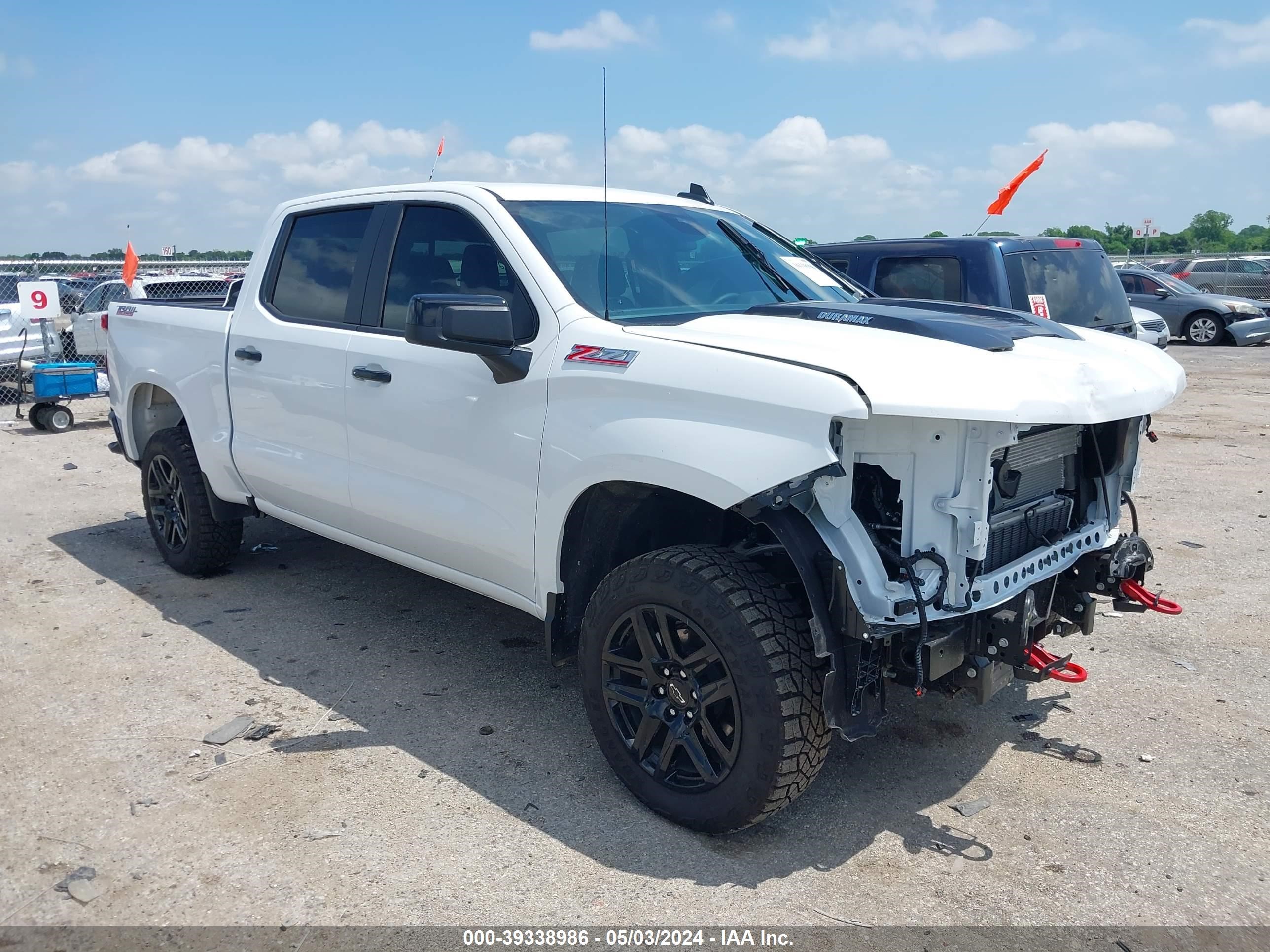 chevrolet silverado 2024 3gcudfe81rg275361