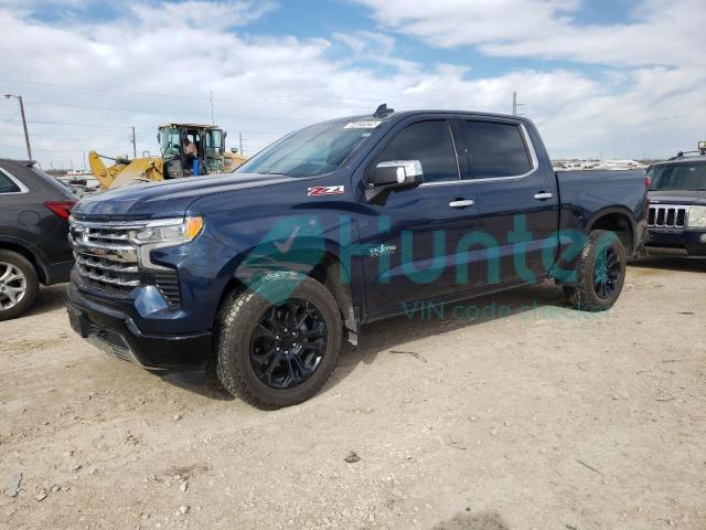 chevrolet 1500 2022 3gcudged6ng557668