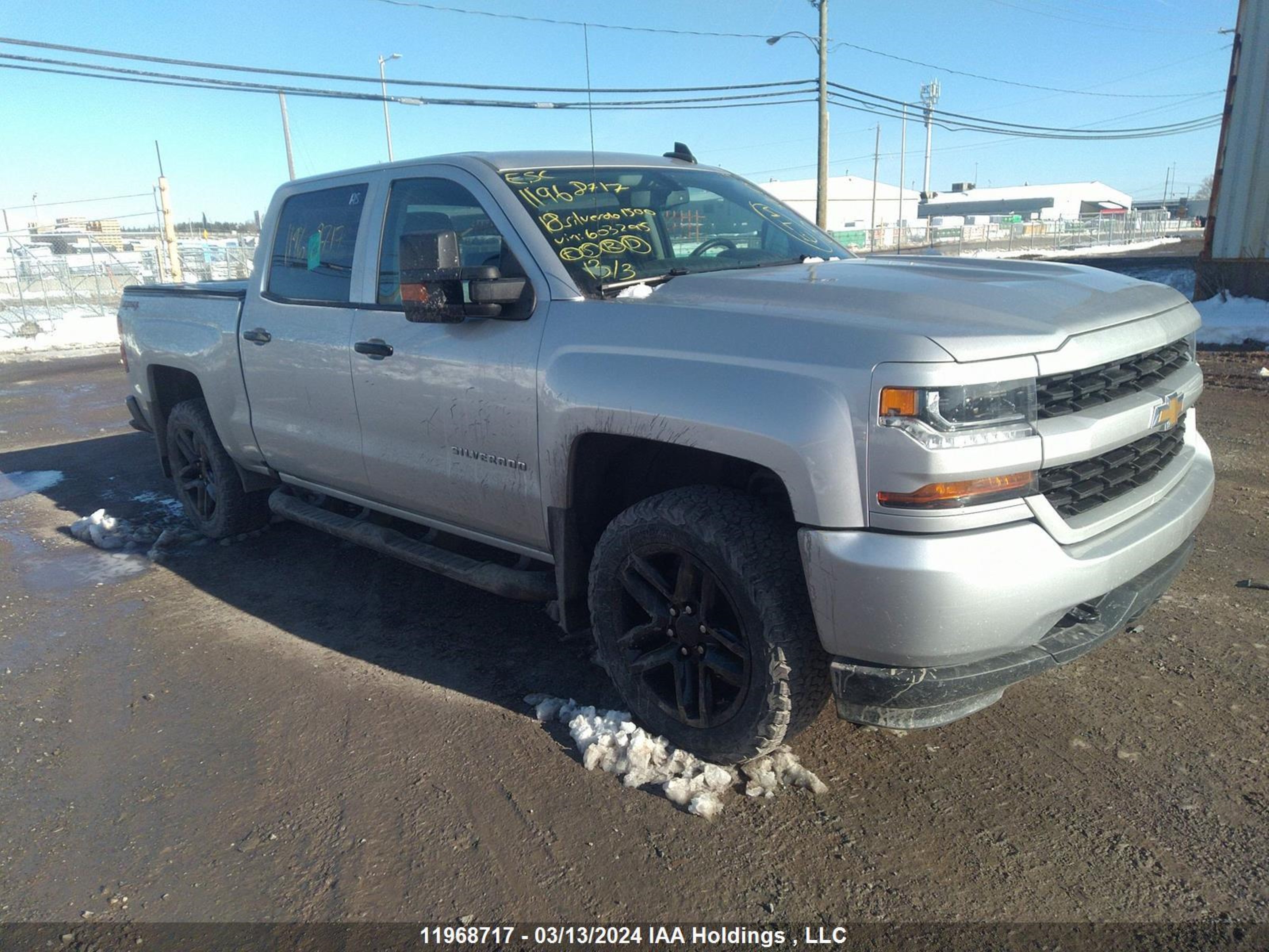 chevrolet silverado 2018 3gcukpec6jg603295