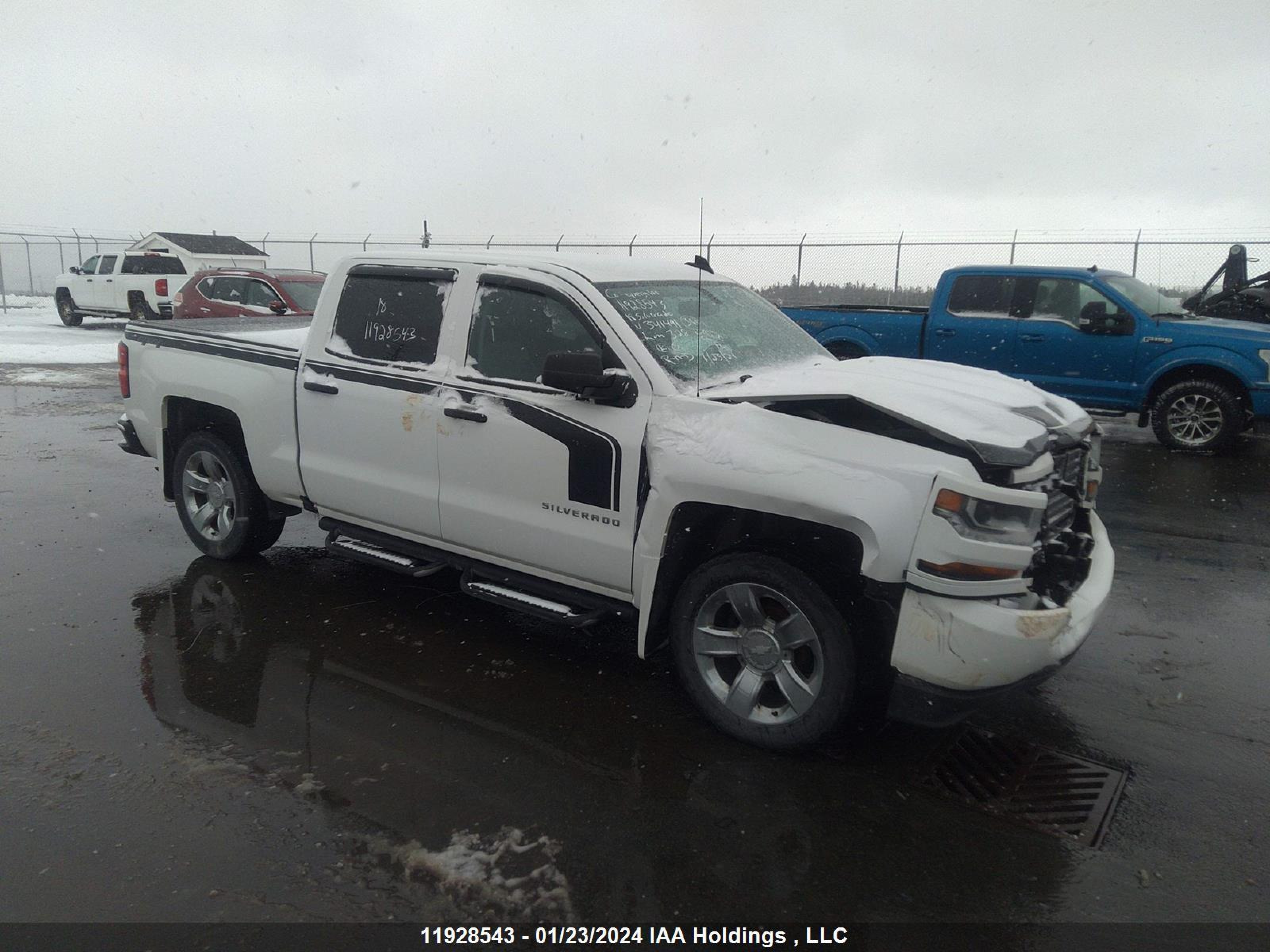 chevrolet silverado 2018 3gcukpecxjg341491