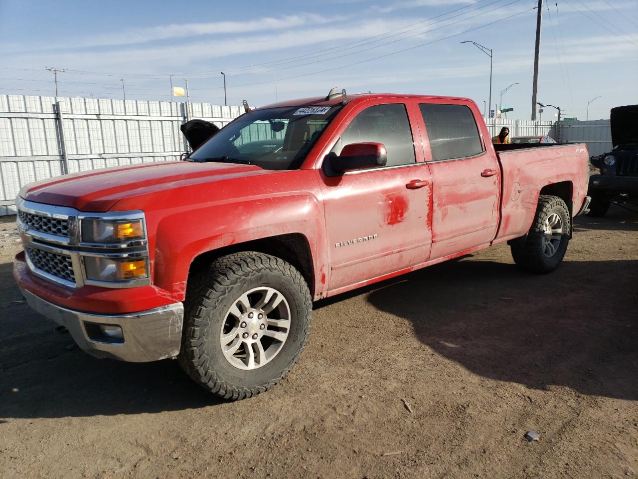 chevrolet silverado 2015 3gcukrec0fg290375