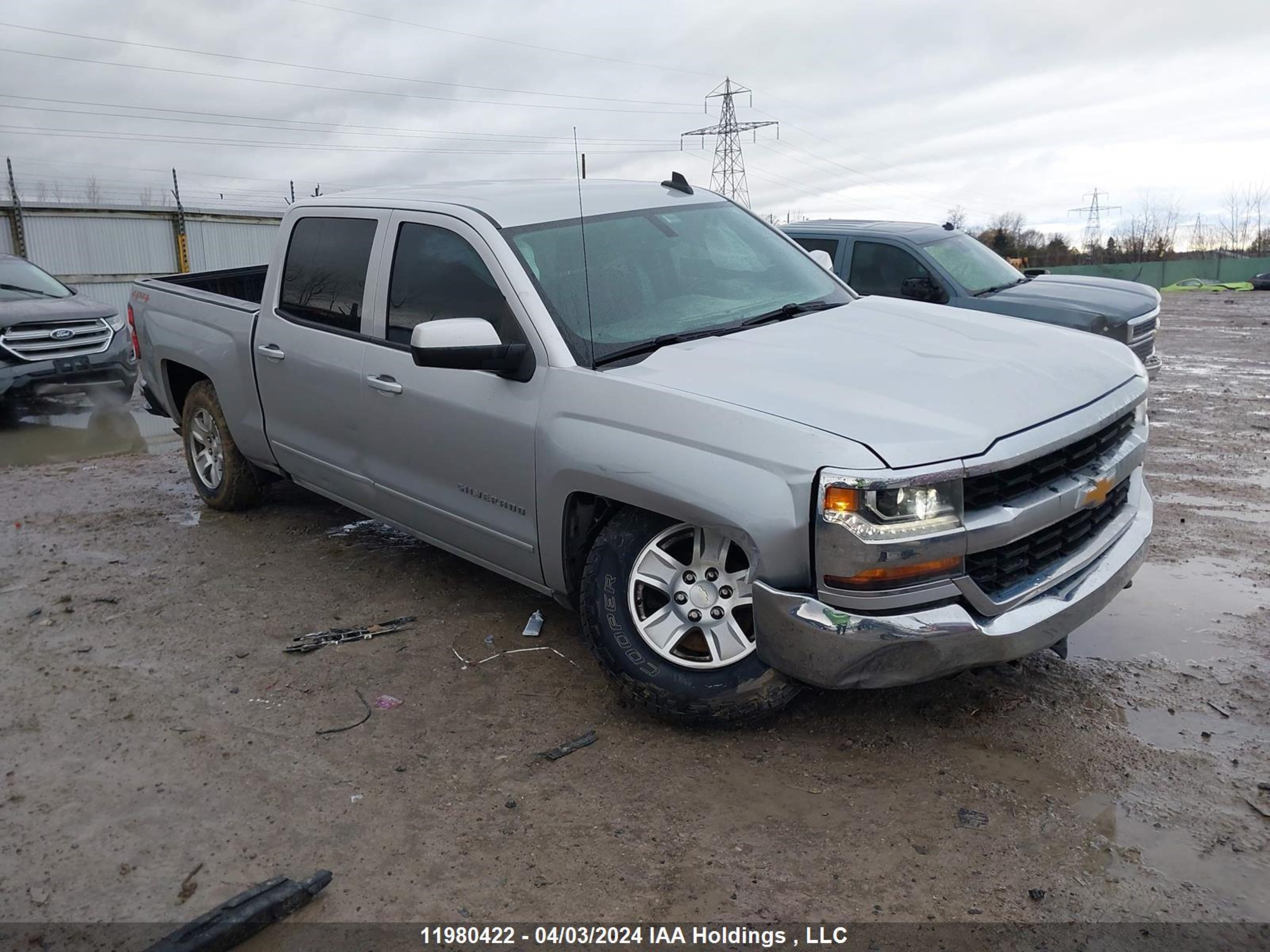 chevrolet silverado 2017 3gcukrec1hg418318