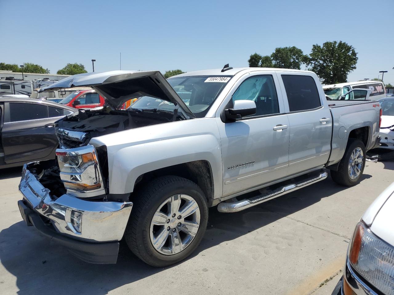 chevrolet silverado 2018 3gcukrec1jg238441