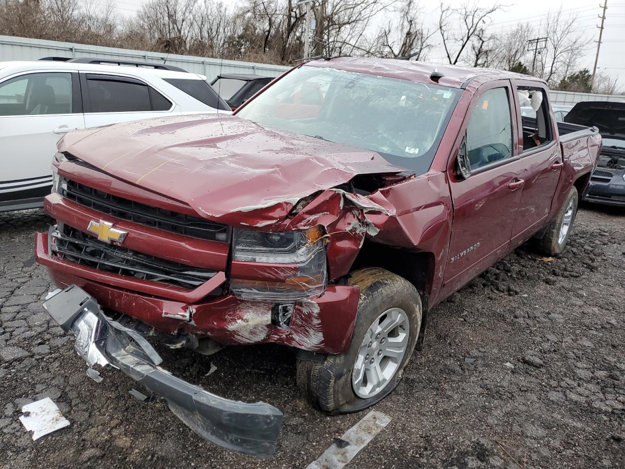 chevrolet silverado 2017 3gcukrec2hg185789