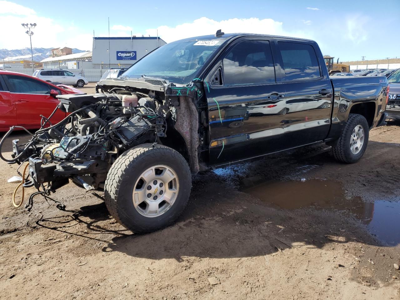 chevrolet silverado 2014 3gcukrec4eg152143