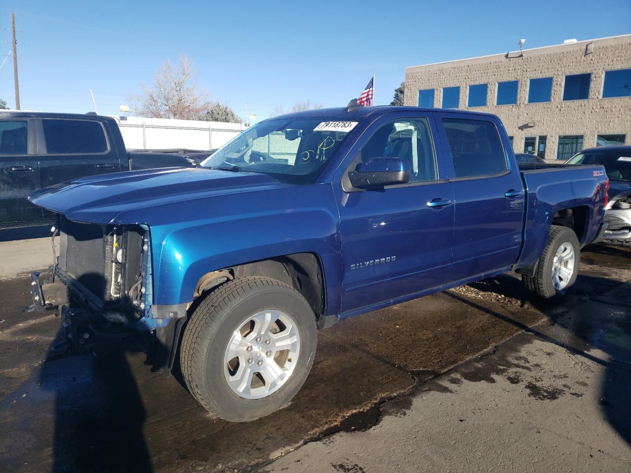 chevrolet silverado 2017 3gcukrec4hg142149