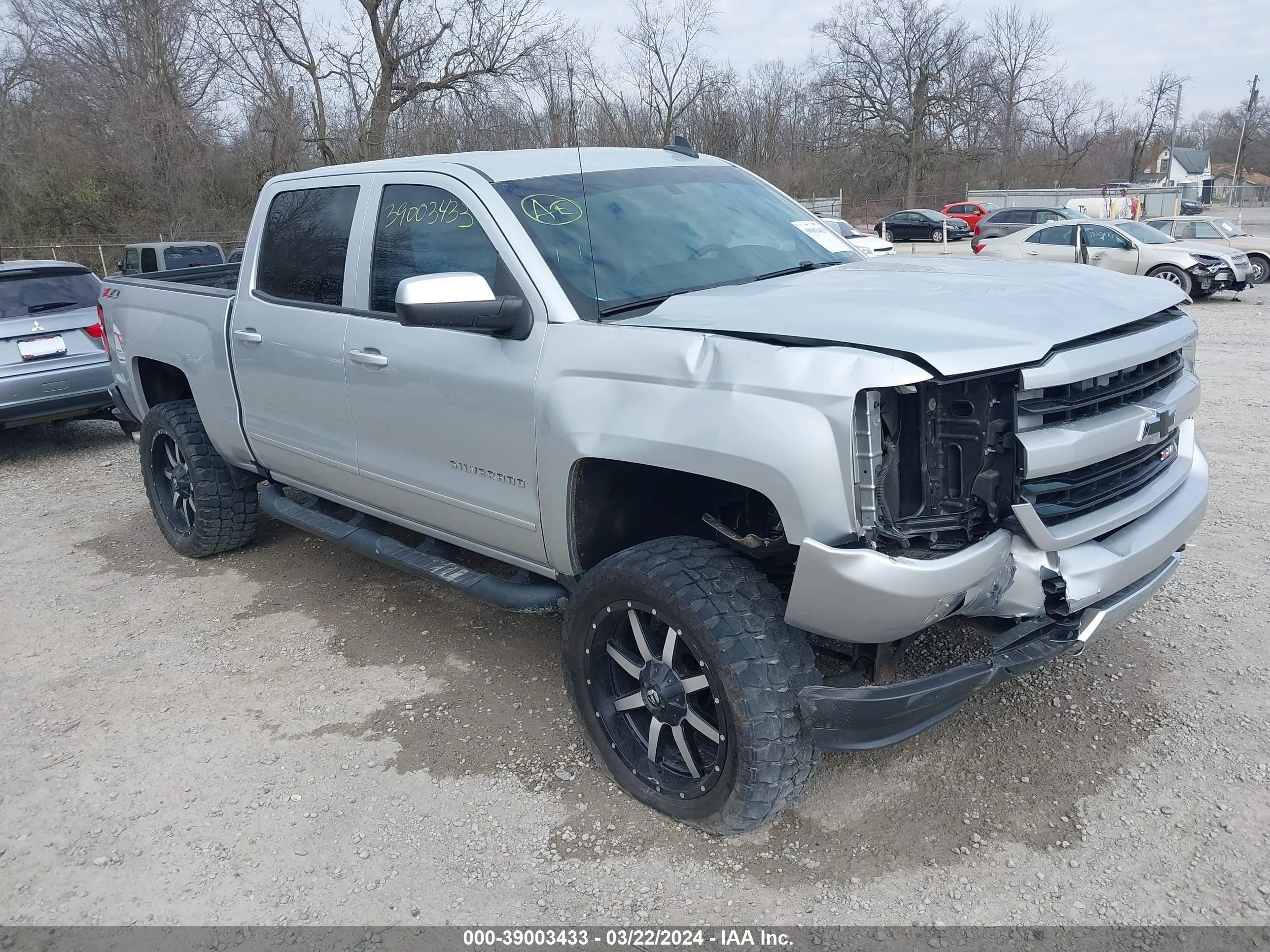 chevrolet silverado 2016 3gcukrec5gg143003