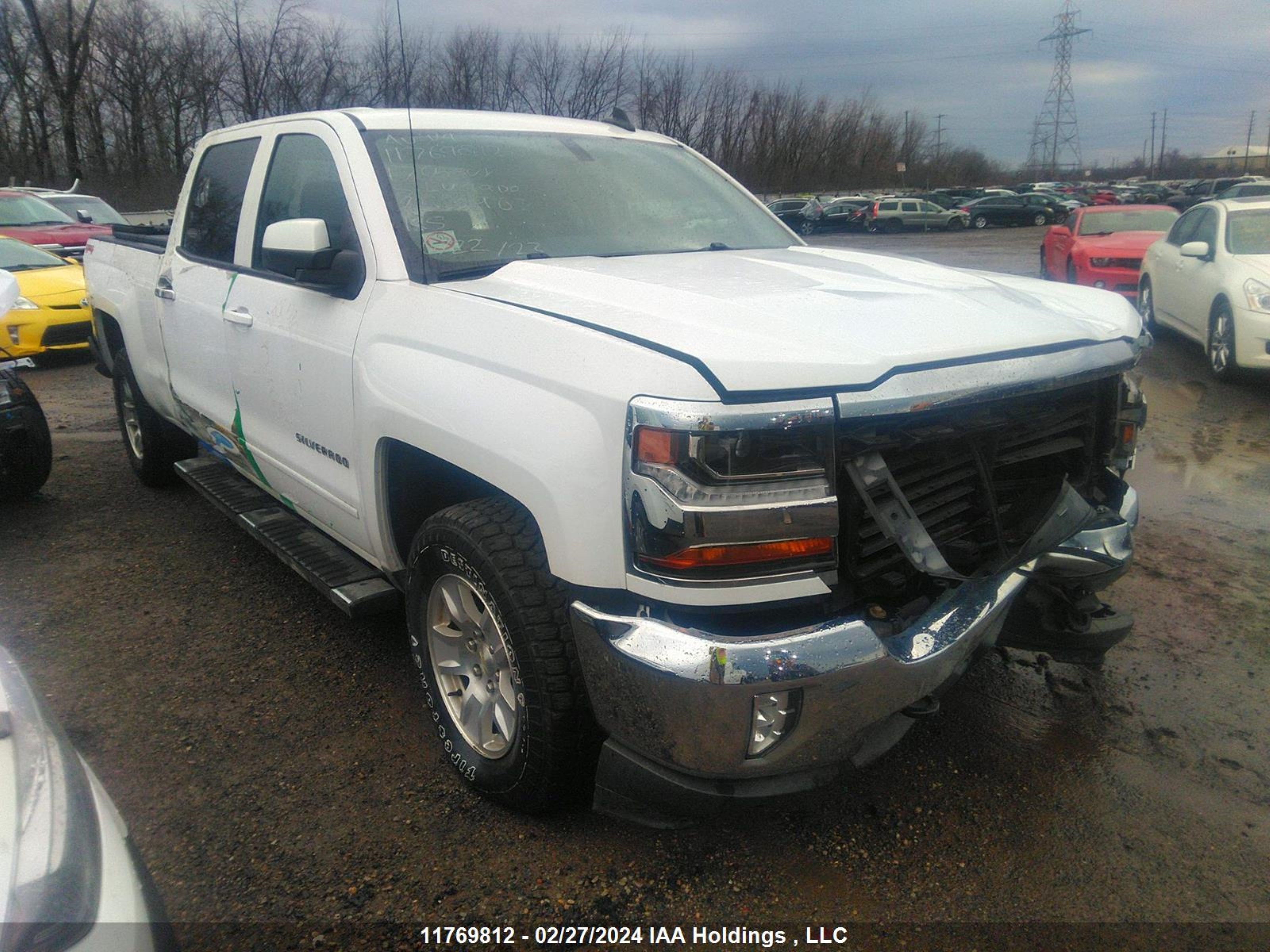 chevrolet silverado 2017 3gcukrec5hg253907