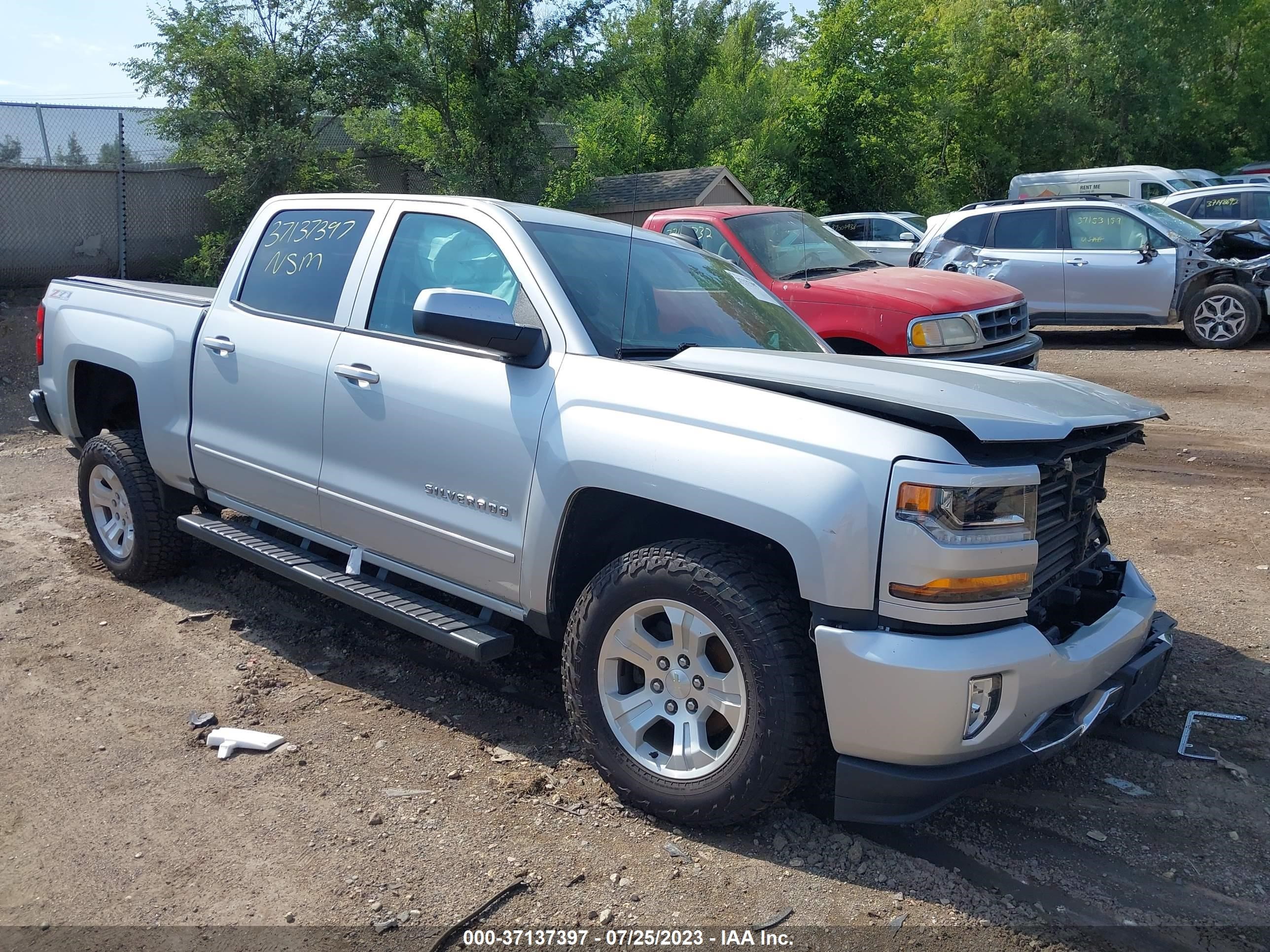 chevrolet silverado 2017 3gcukrec6hg117611