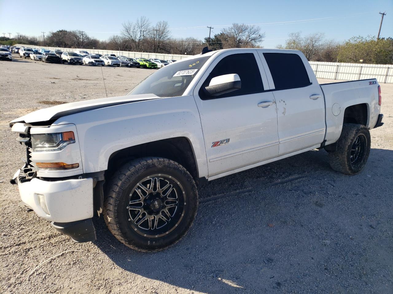 chevrolet silverado 2017 3gcukrec6hg347875