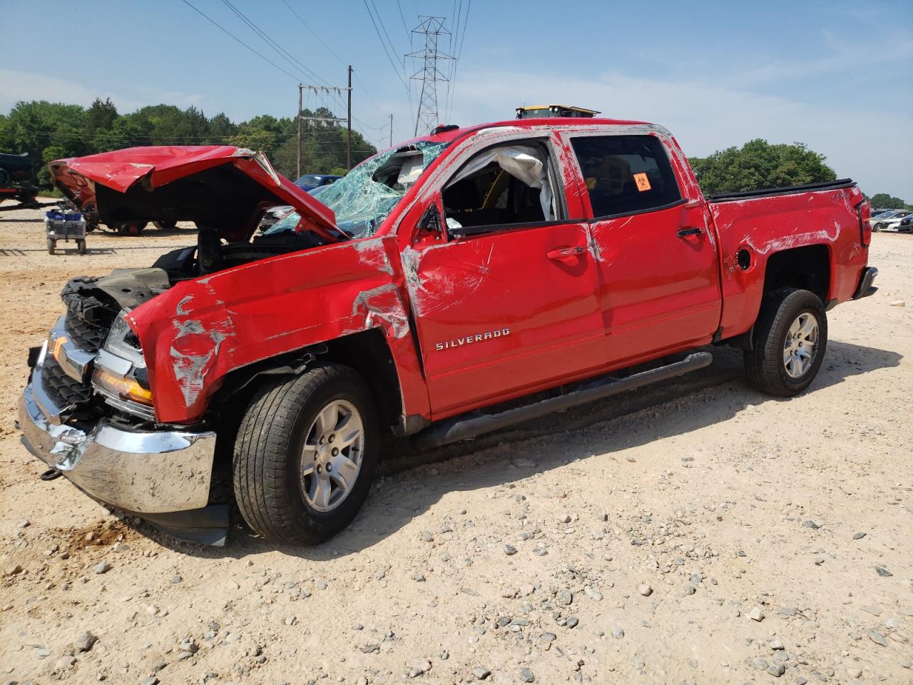 chevrolet silverado 2018 3gcukrec6jg156592