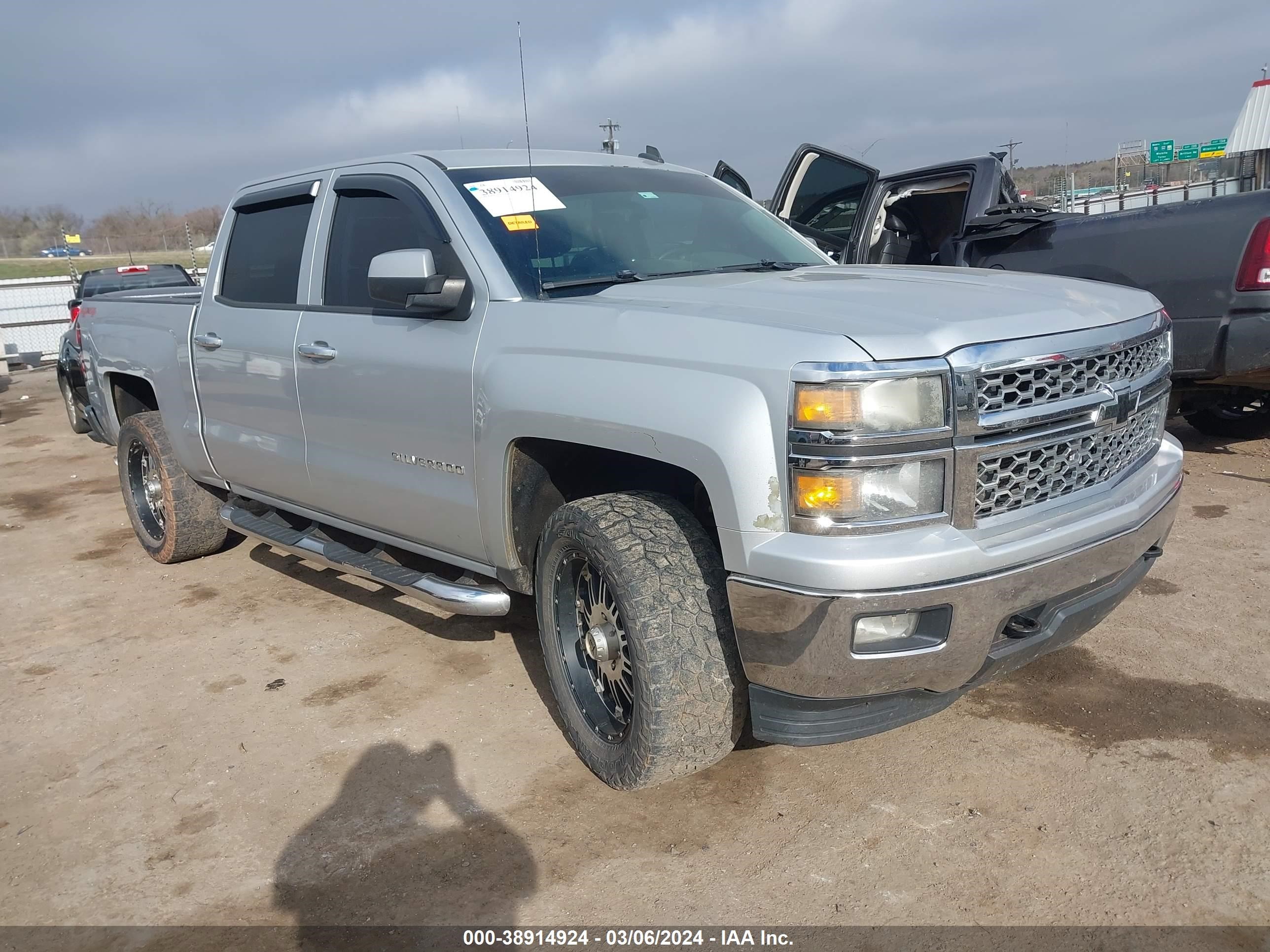 chevrolet silverado 2014 3gcukrec7eg235100