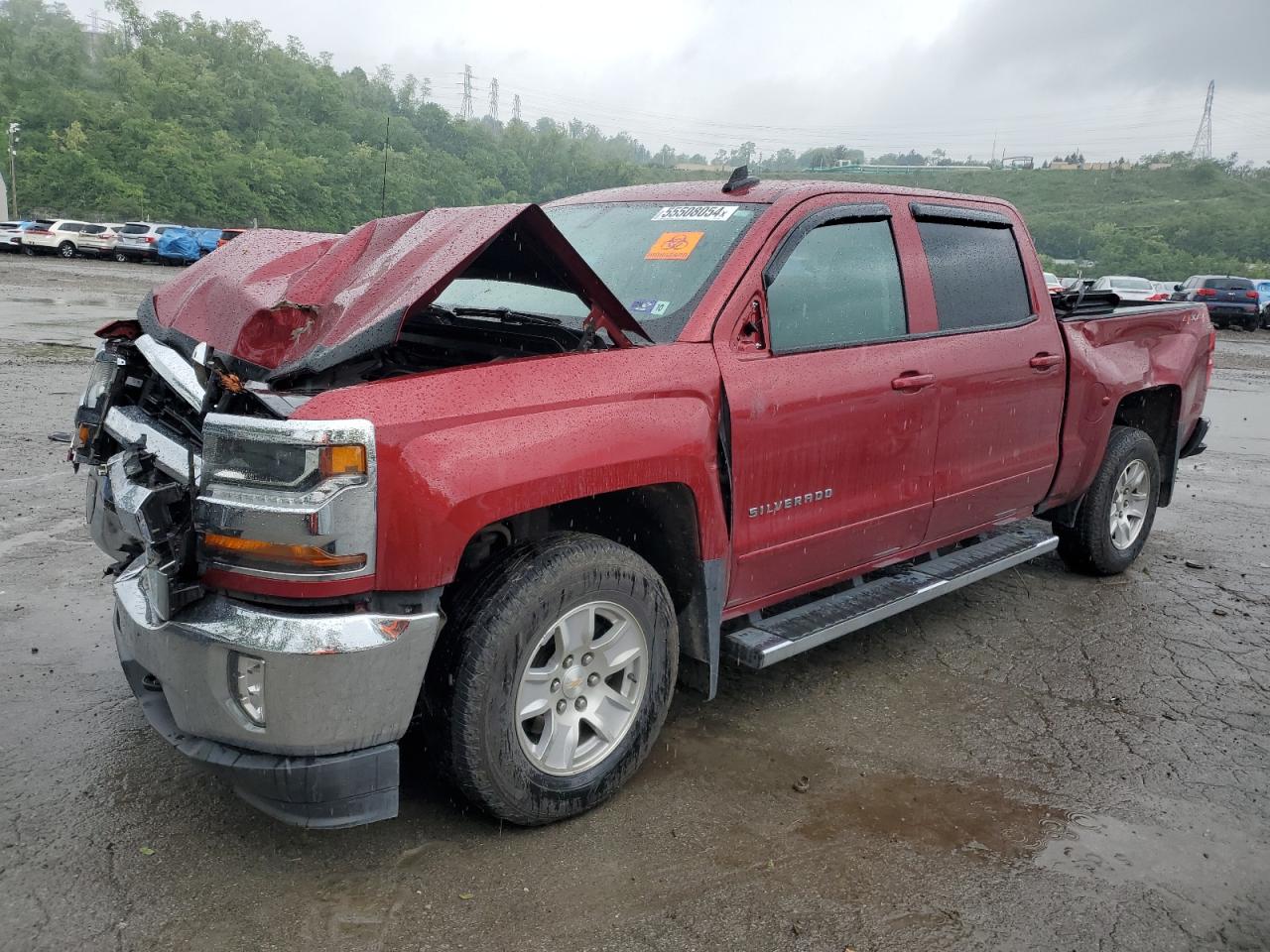 chevrolet silverado 2018 3gcukrec7jg180545