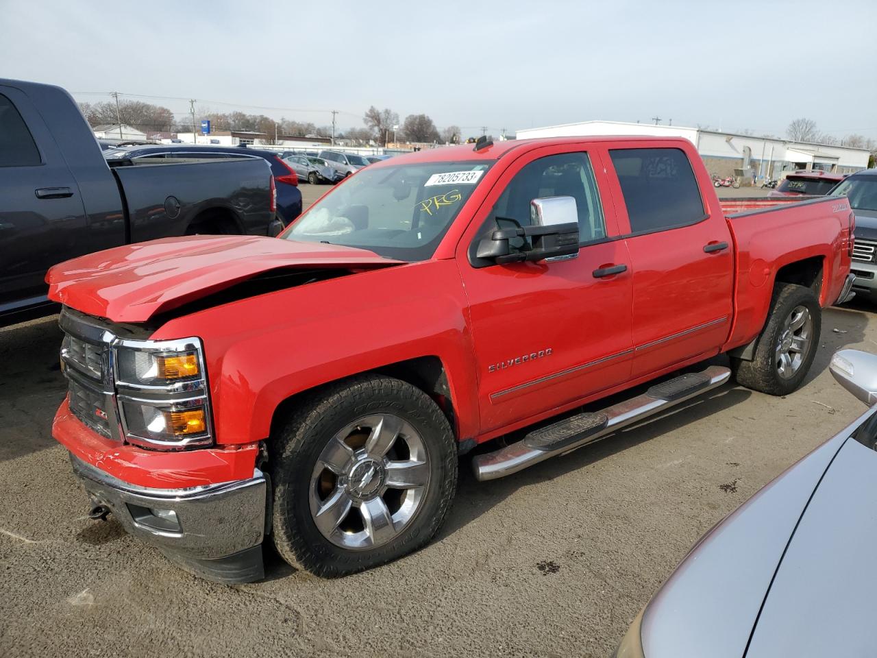 chevrolet silverado 2014 3gcukrec8eg385295