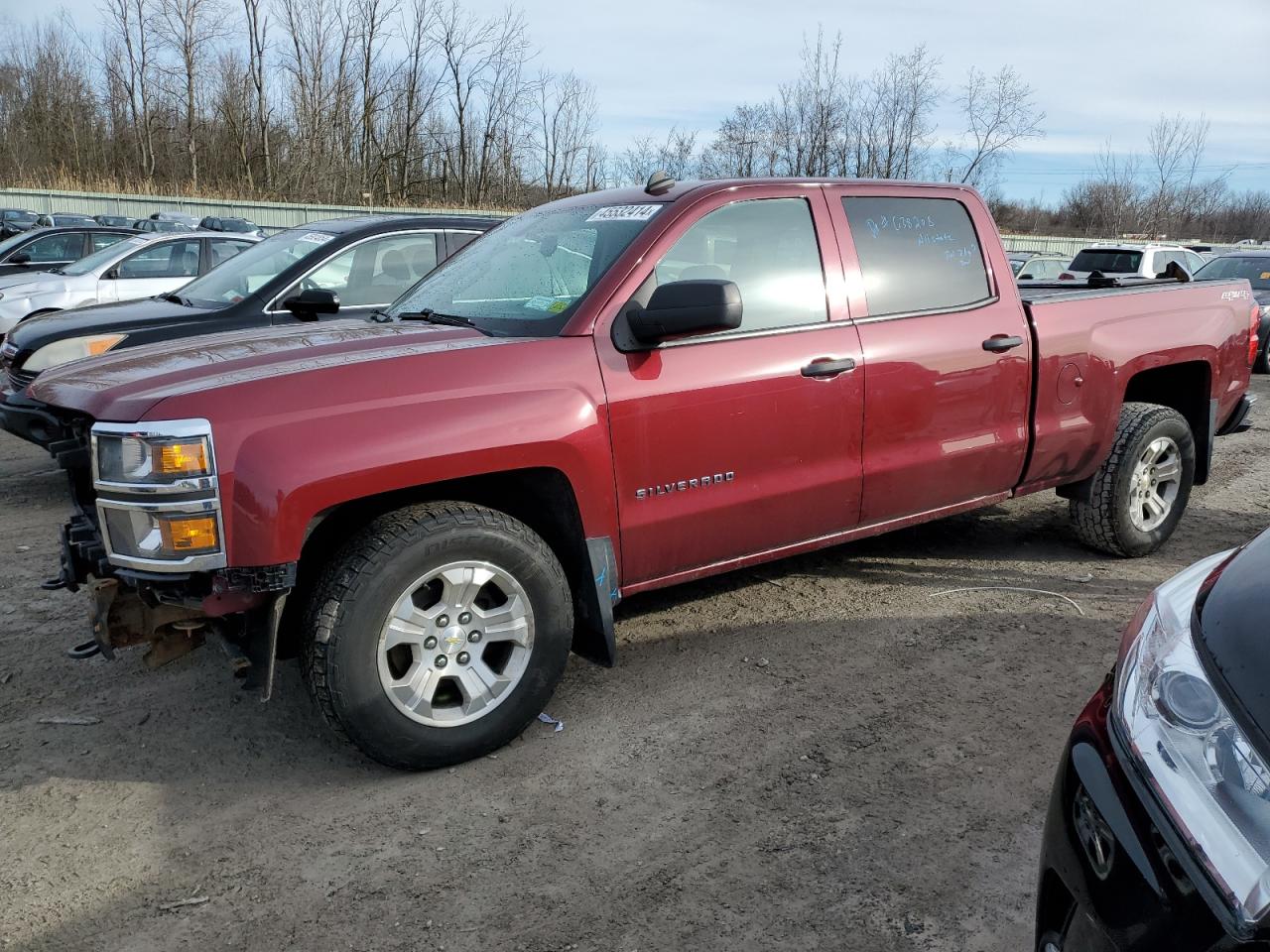 chevrolet silverado 2014 3gcukrec8eg520324