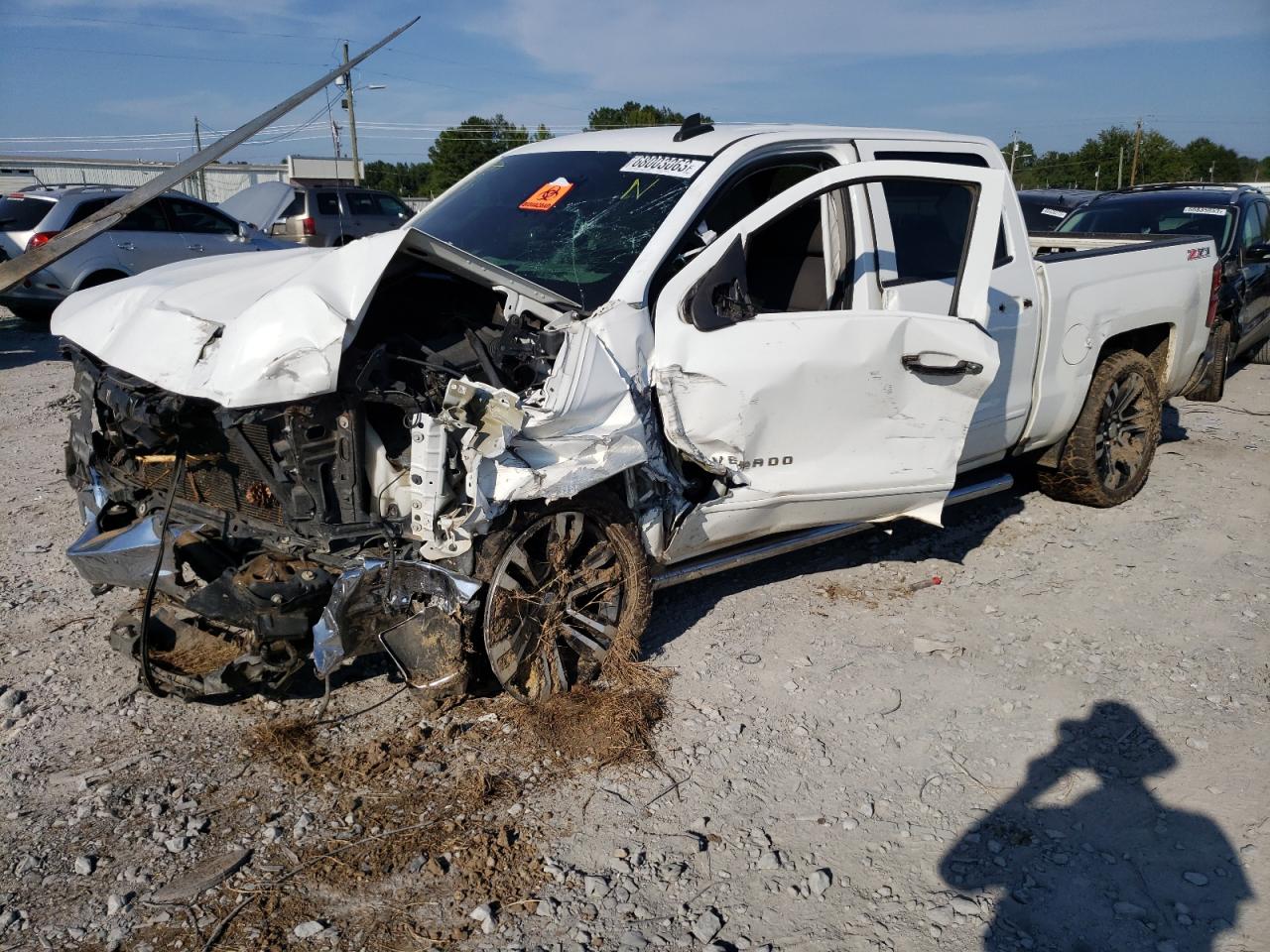 chevrolet silverado 2016 3gcukrec8gg283501