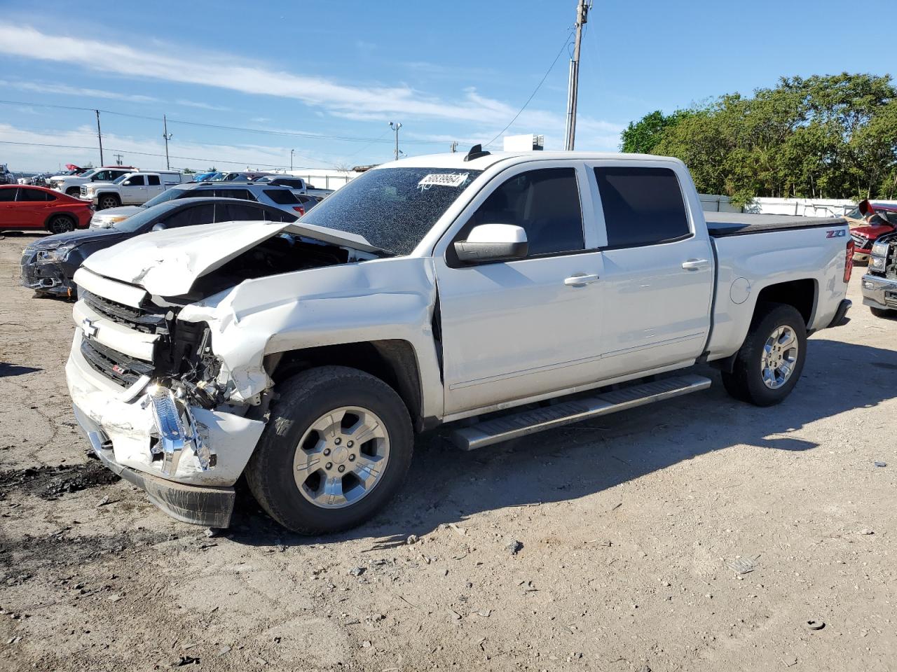 chevrolet silverado 2018 3gcukrec8jg408519