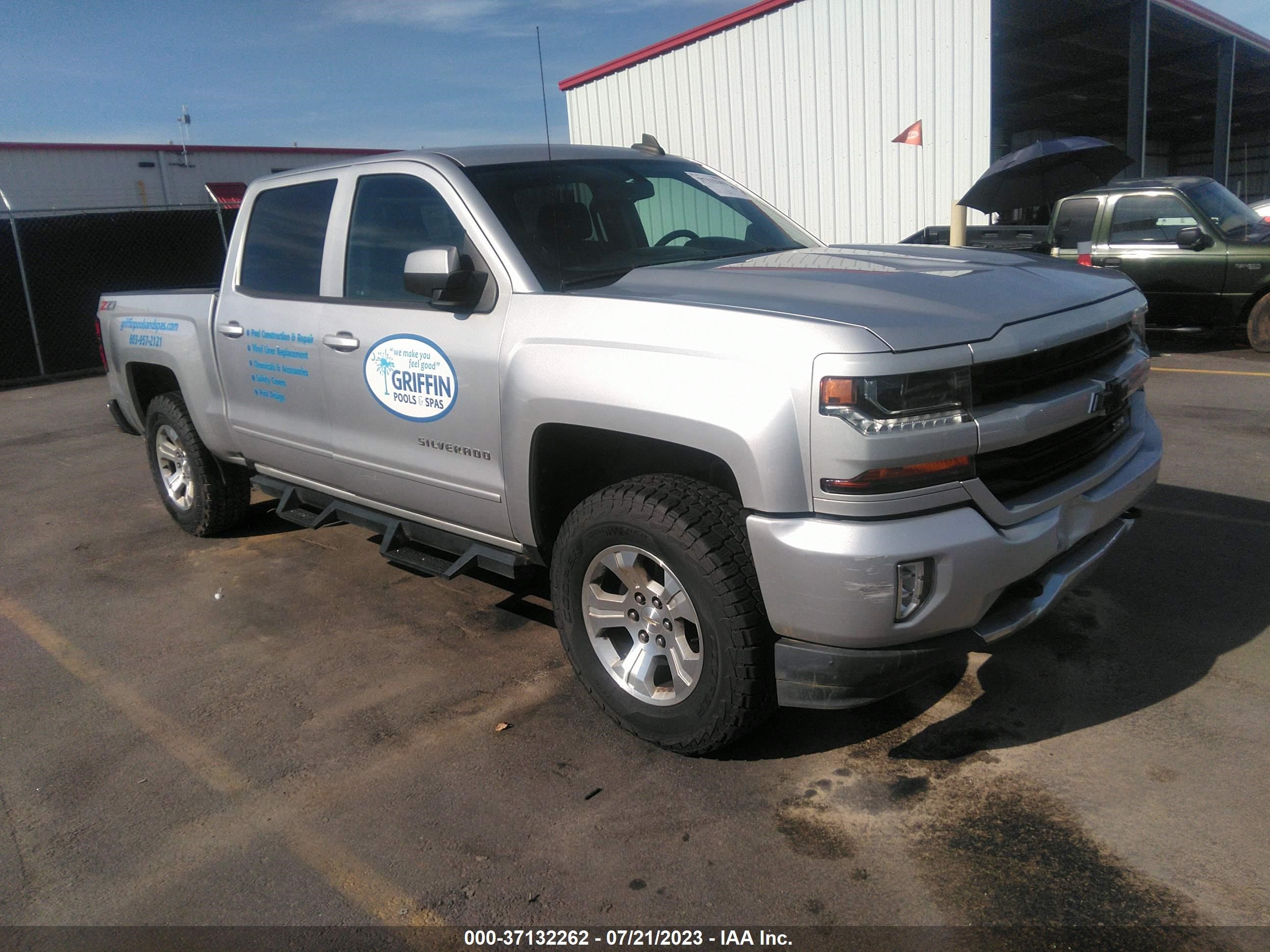 chevrolet silverado 2018 3gcukrec8jg533410