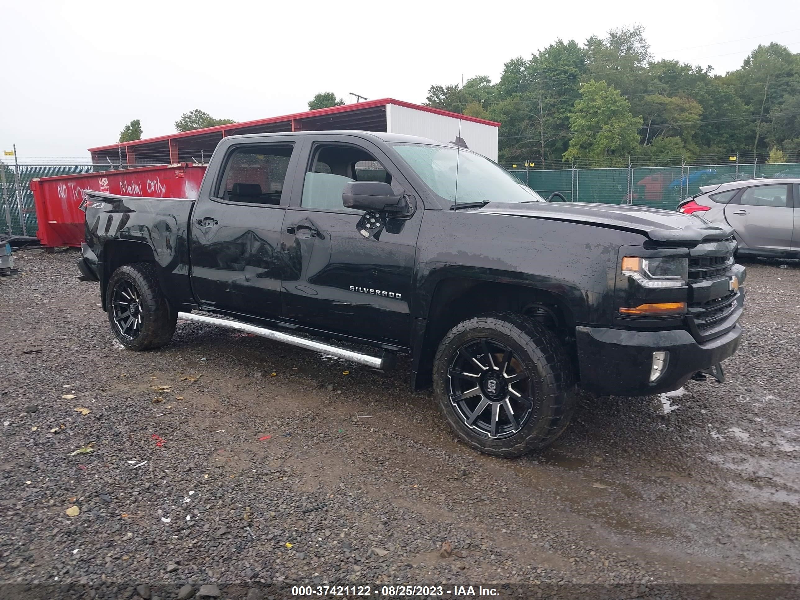 chevrolet silverado 2018 3gcukrec8jg585314