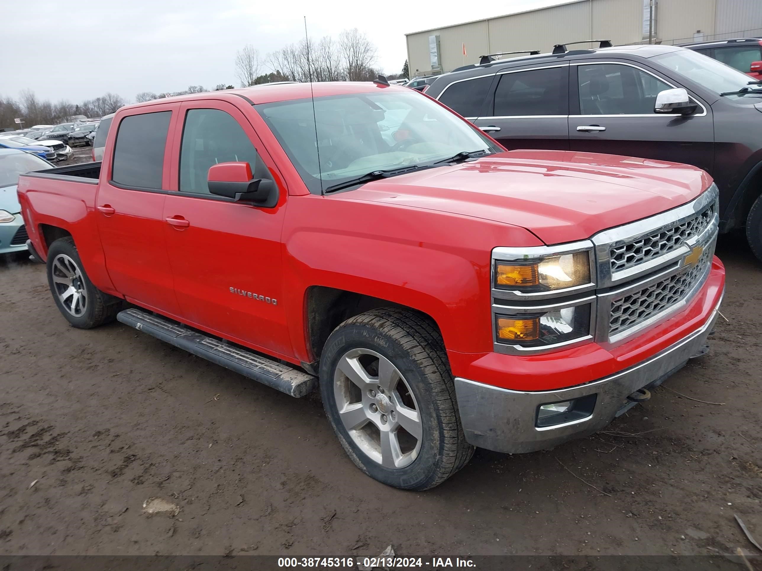 chevrolet silverado 2014 3gcukrec9eg186854