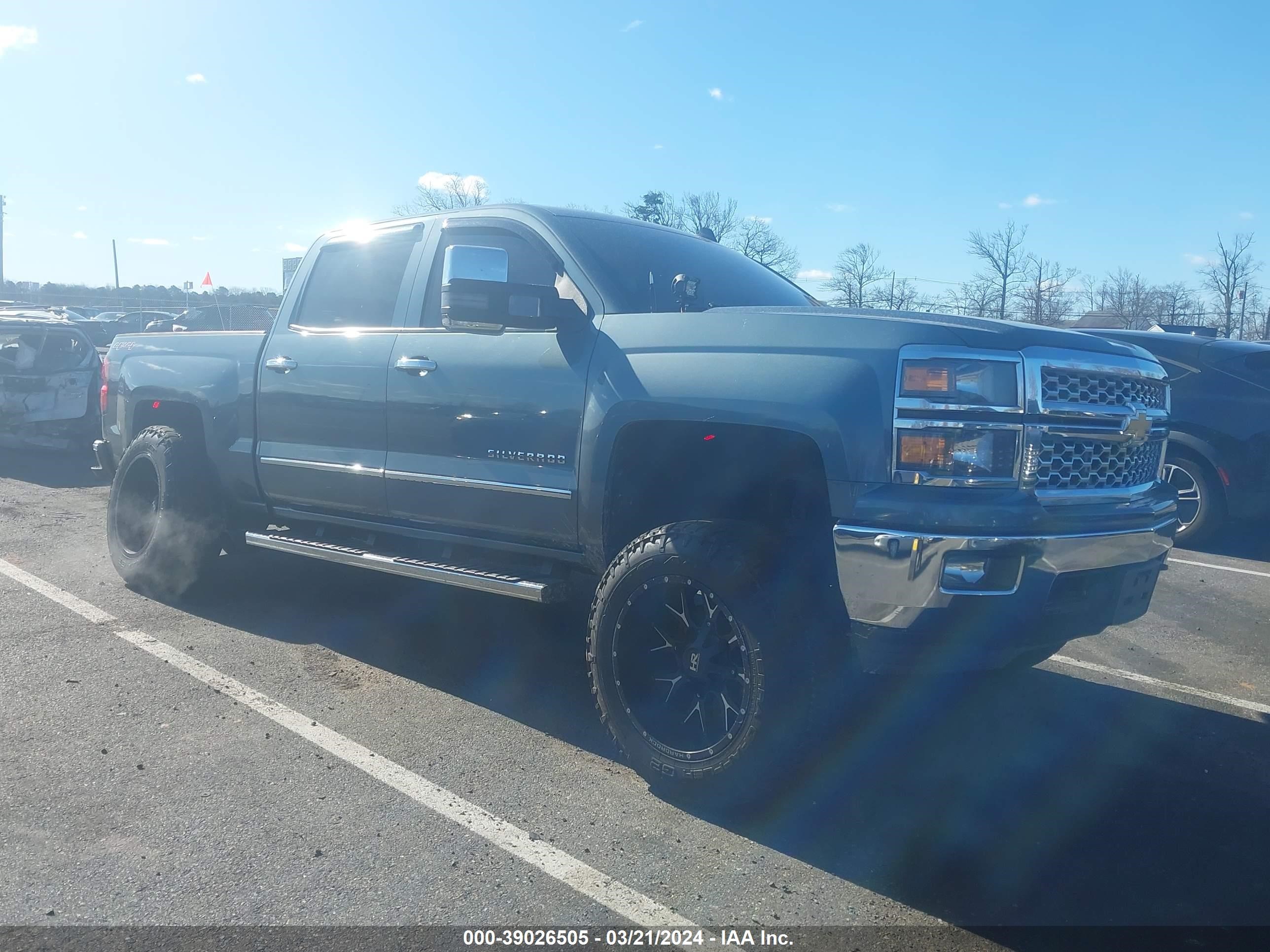 chevrolet silverado 2014 3gcukrec9eg369834