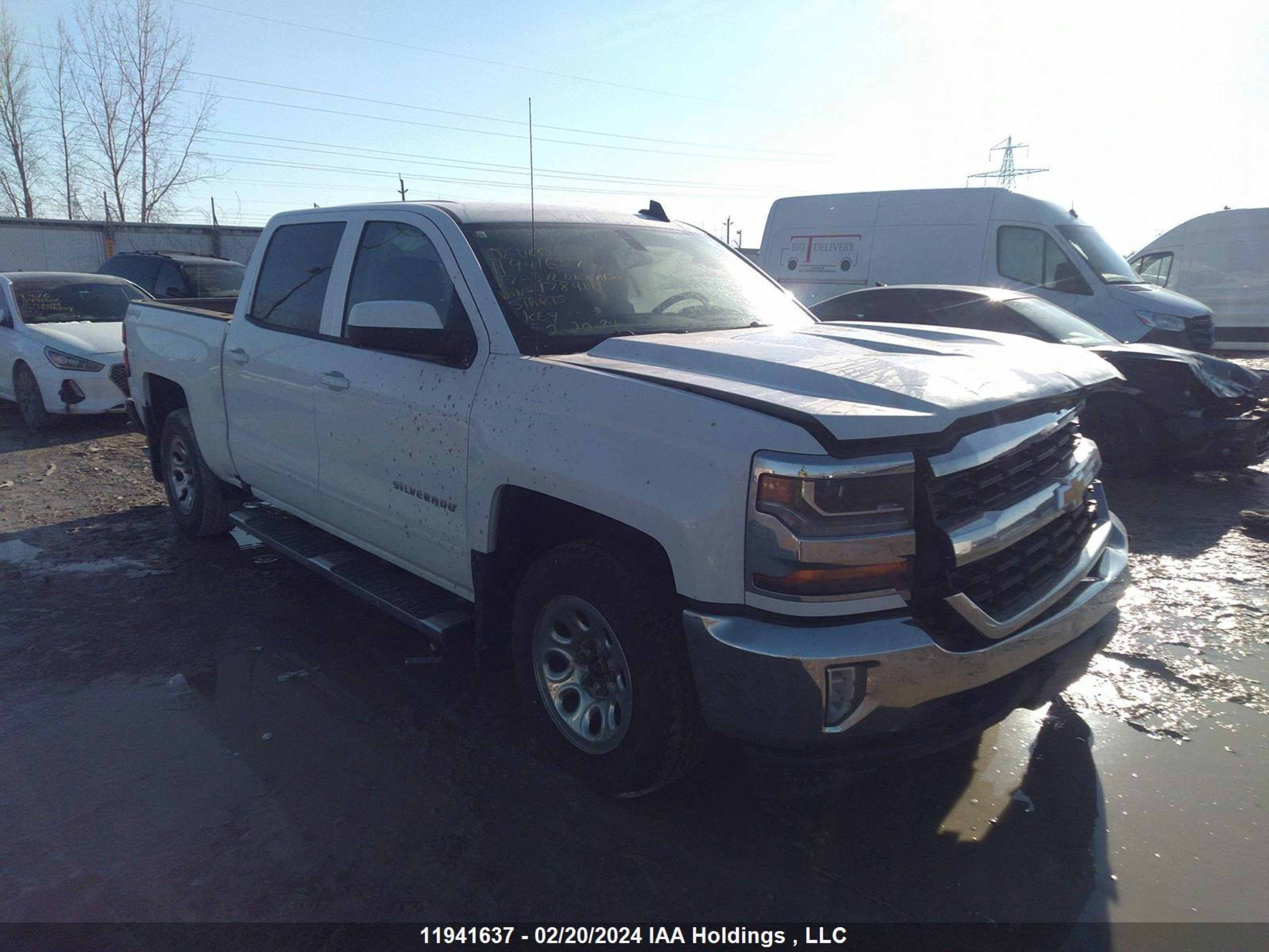 chevrolet silverado 2017 3gcukrec9hg178418