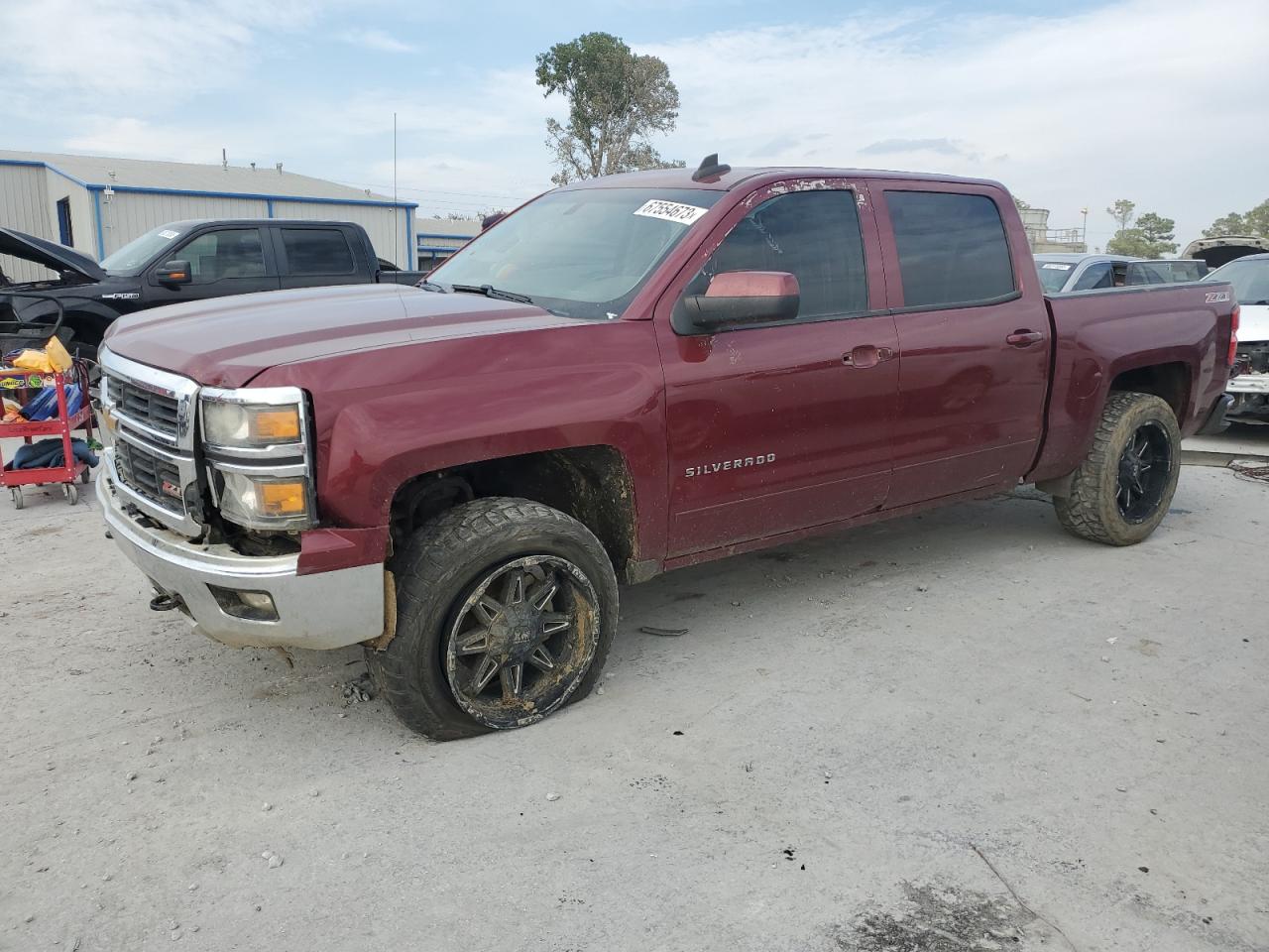 chevrolet silverado 2015 3gcukrecxfg329490