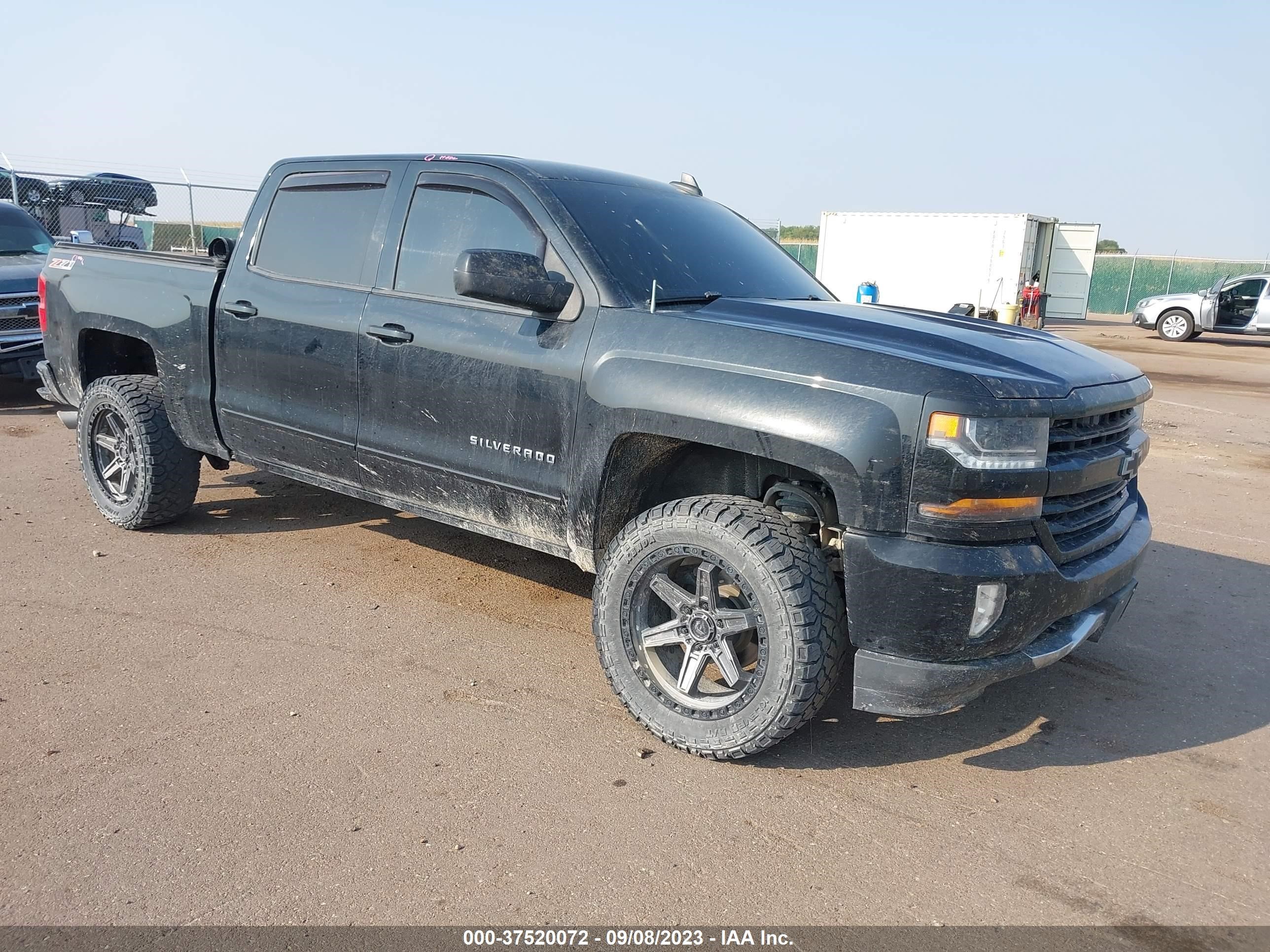 chevrolet silverado 2017 3gcukrecxhg284893