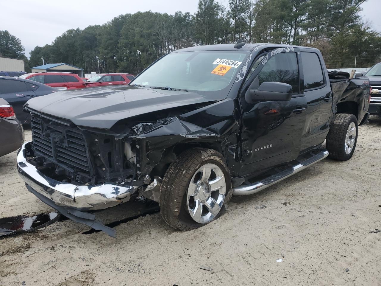 chevrolet silverado 2018 3gcukrer1jg342593