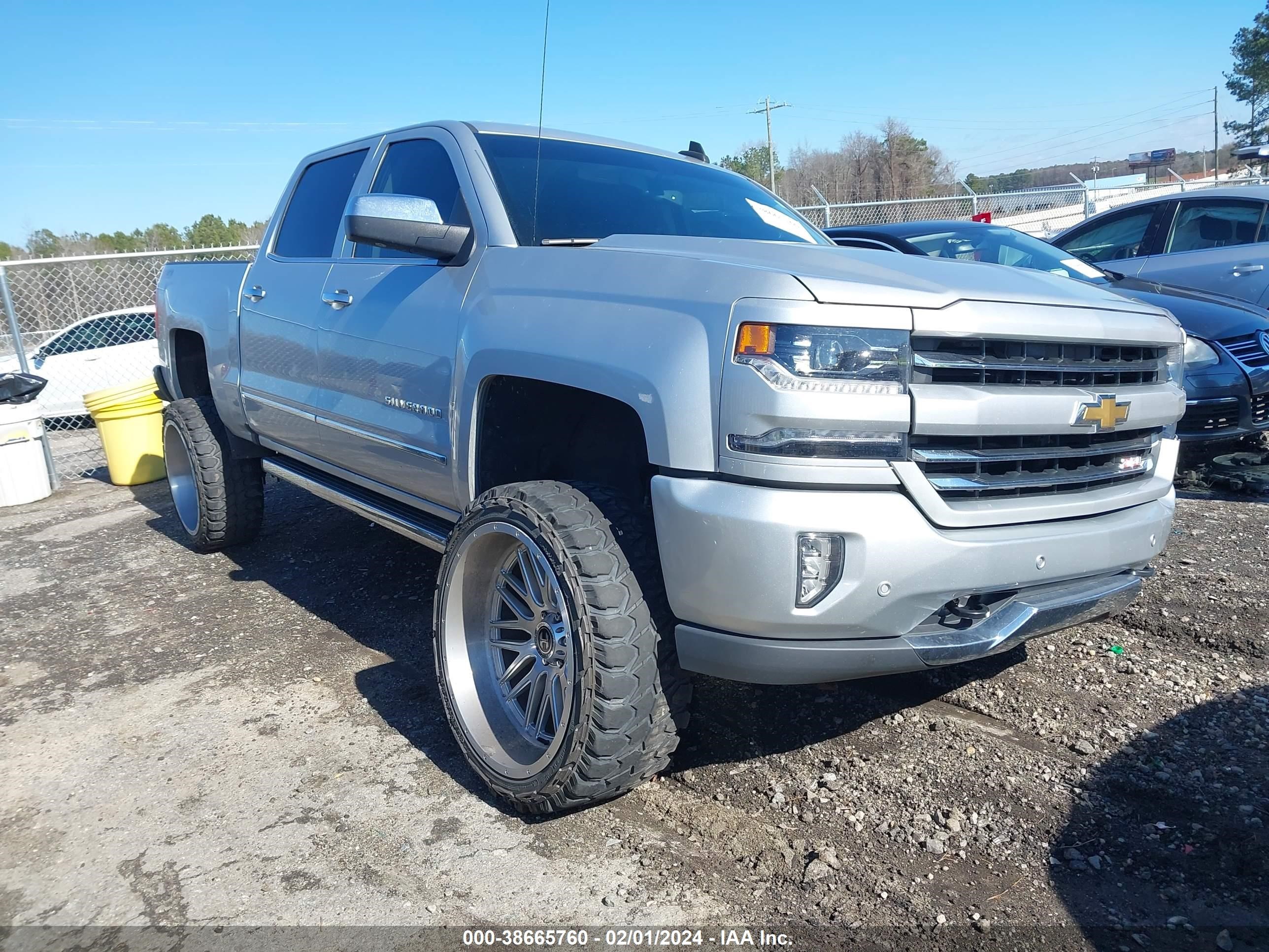 chevrolet silverado 2017 3gcuksec0hg319805