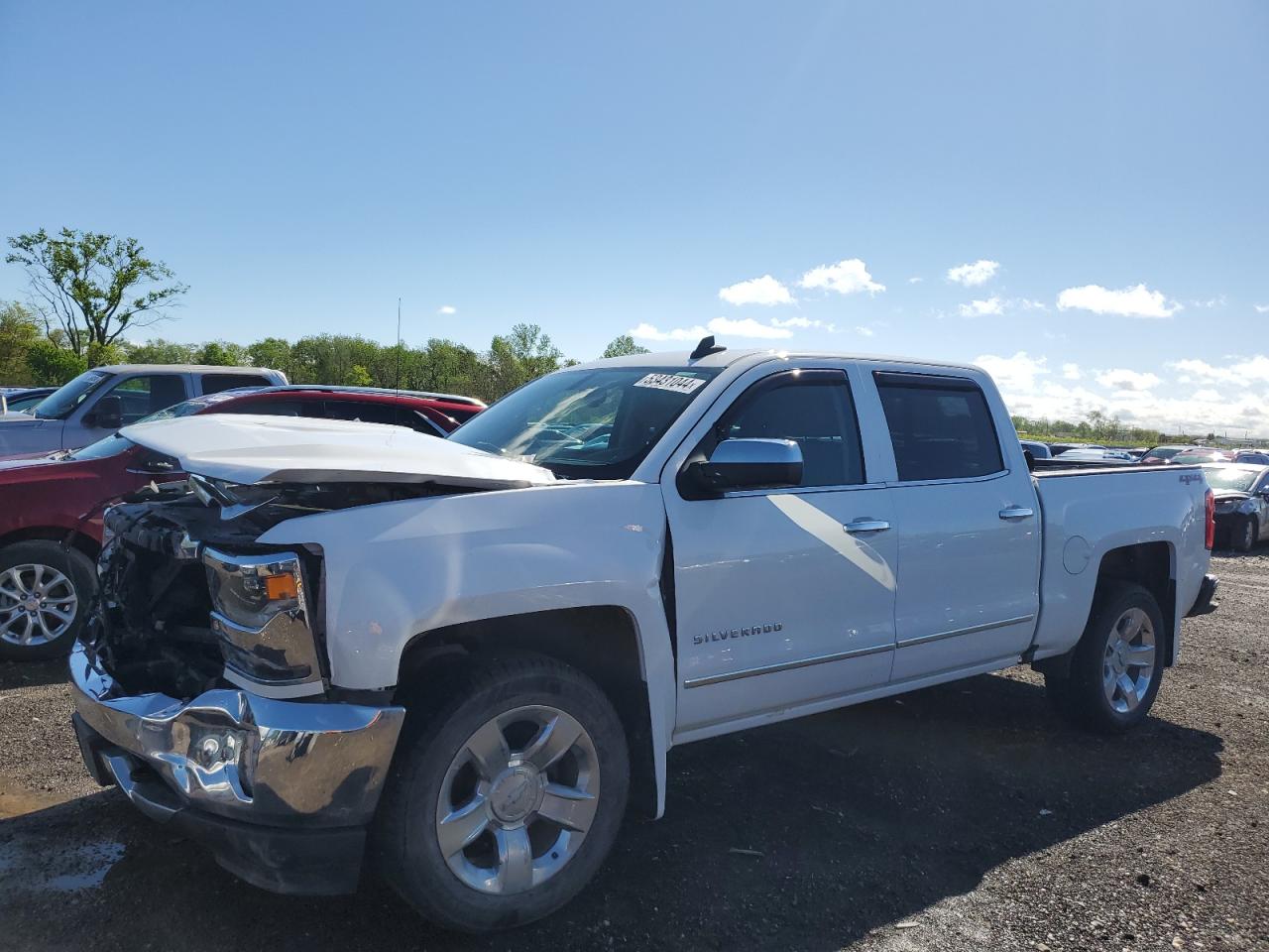 chevrolet silverado 2017 3gcuksec5hg502701