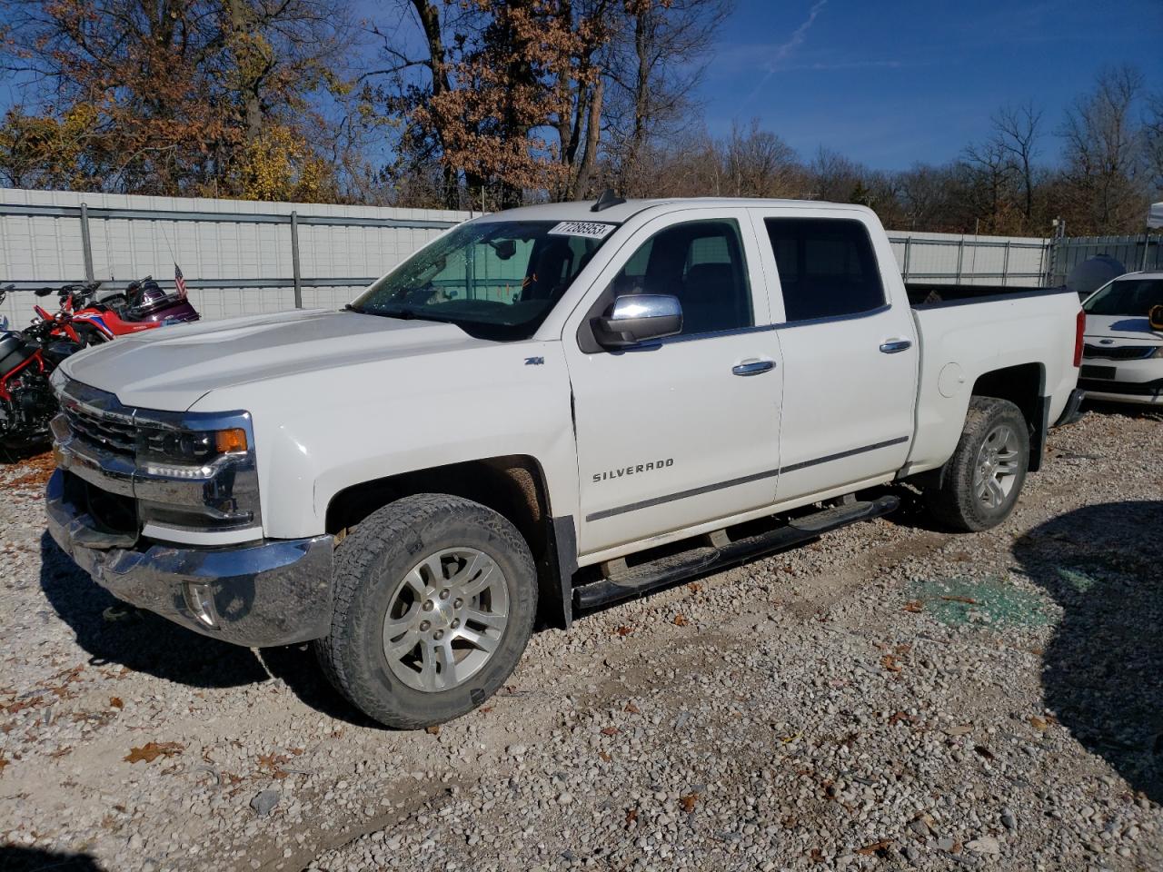 chevrolet silverado 2016 3gcuksec7gg289524