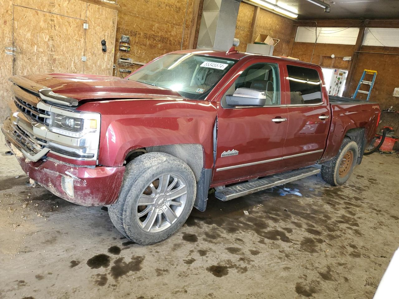 chevrolet silverado 2016 3gcuktec5gg297465