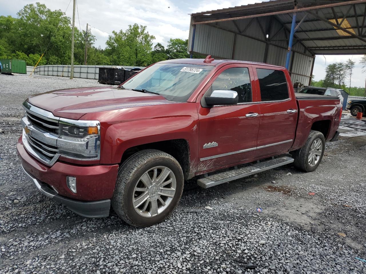 chevrolet silverado 2016 3gcuktec7gg217955