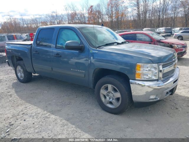 chevrolet silverado 1500 hybrid 2013 3gcukuej6dg232673