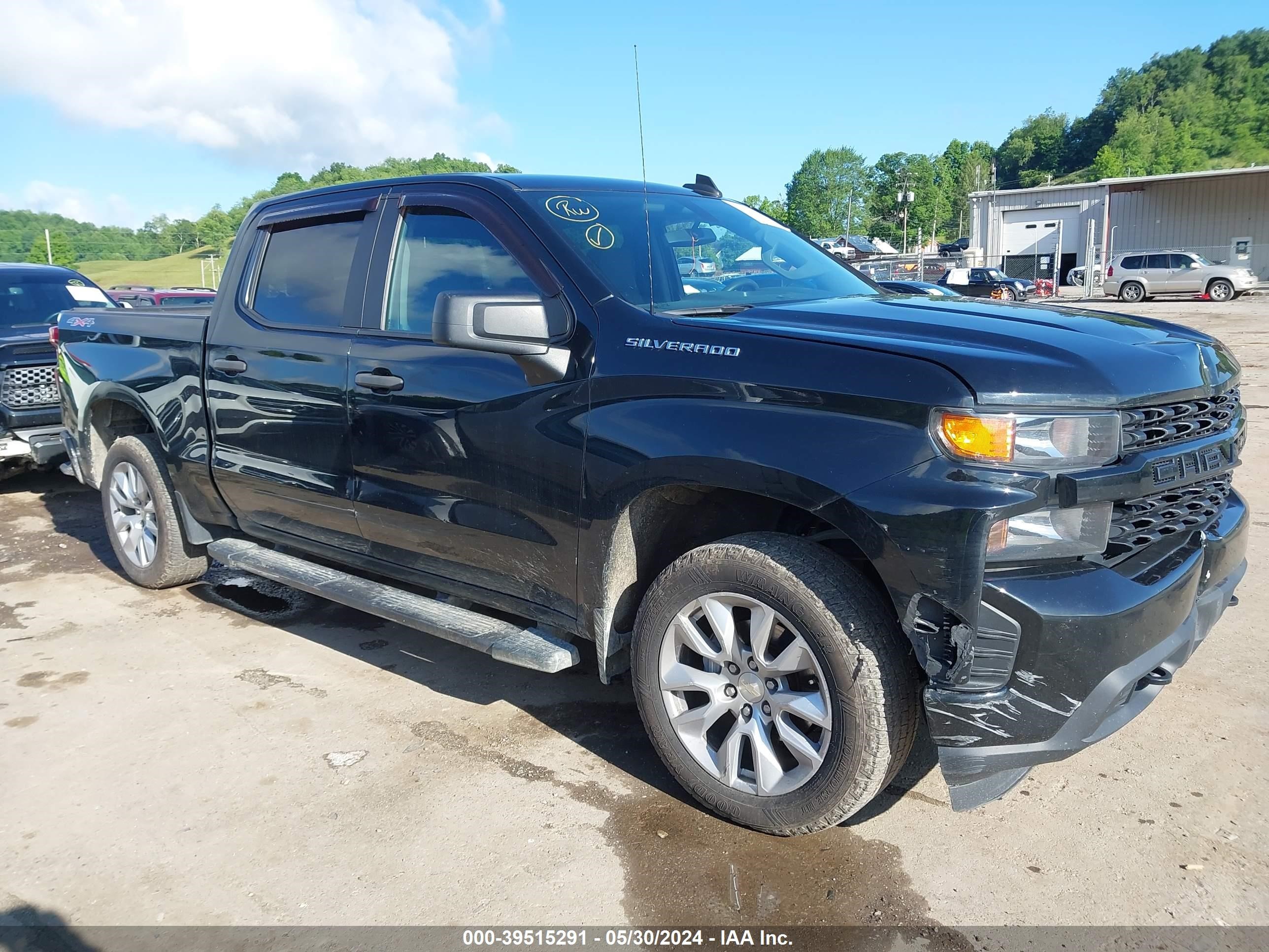 chevrolet silverado 2019 3gcuybef9kg260446