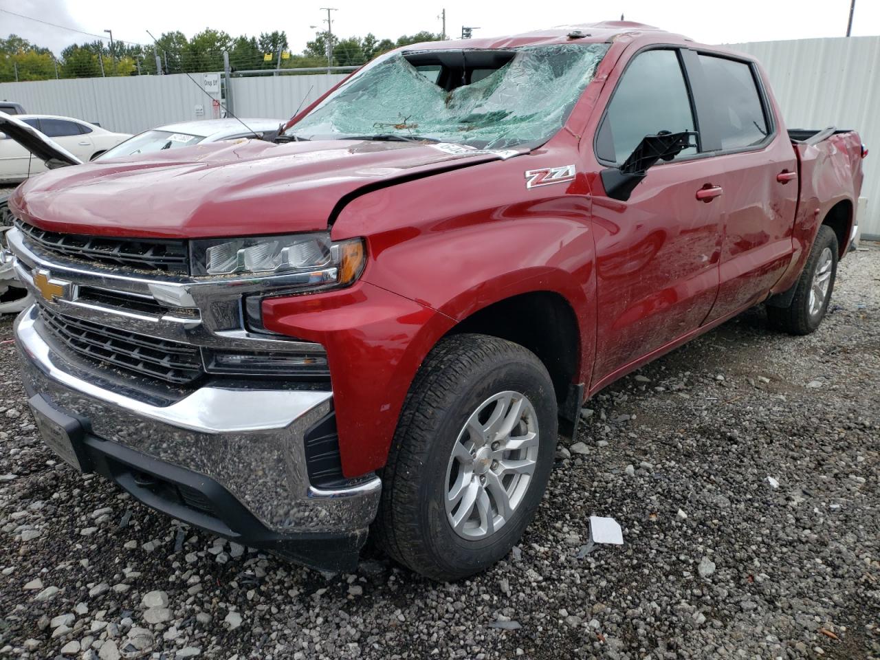 chevrolet silverado 2021 3gcuyded7mg383076