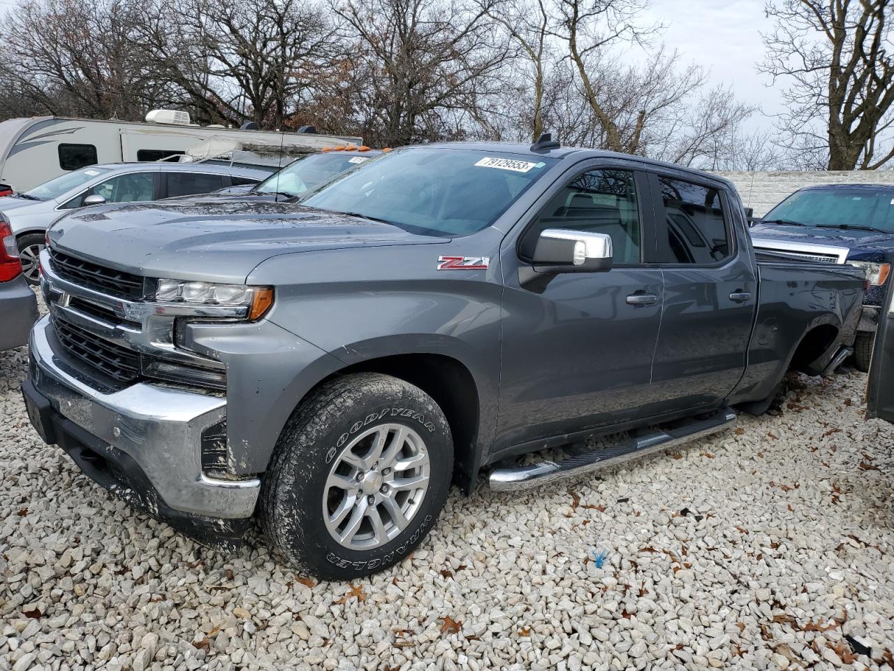 chevrolet silverado 2020 3gcuyded8lg331602