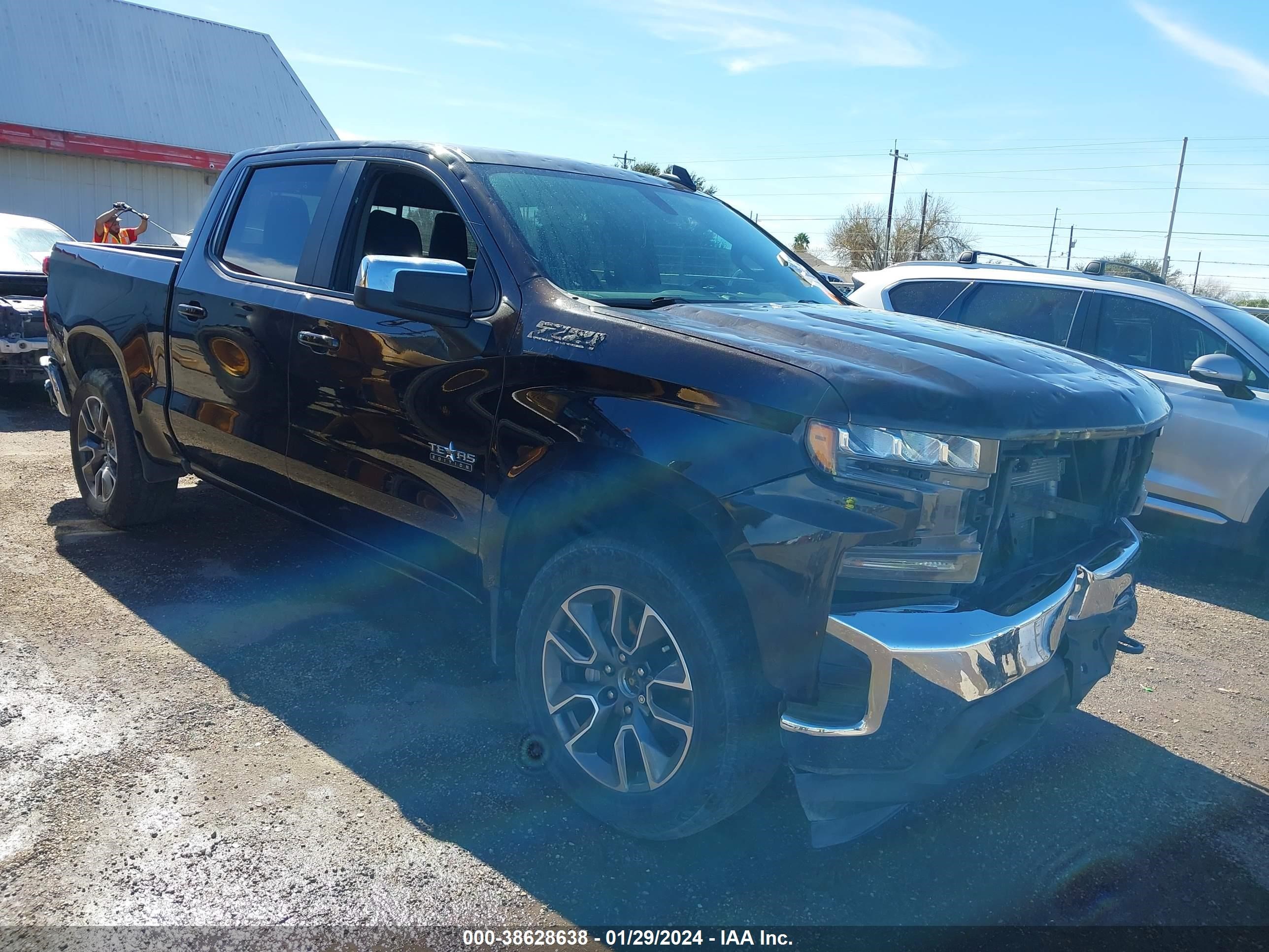 chevrolet silverado 2020 3gcuyded9lg167468